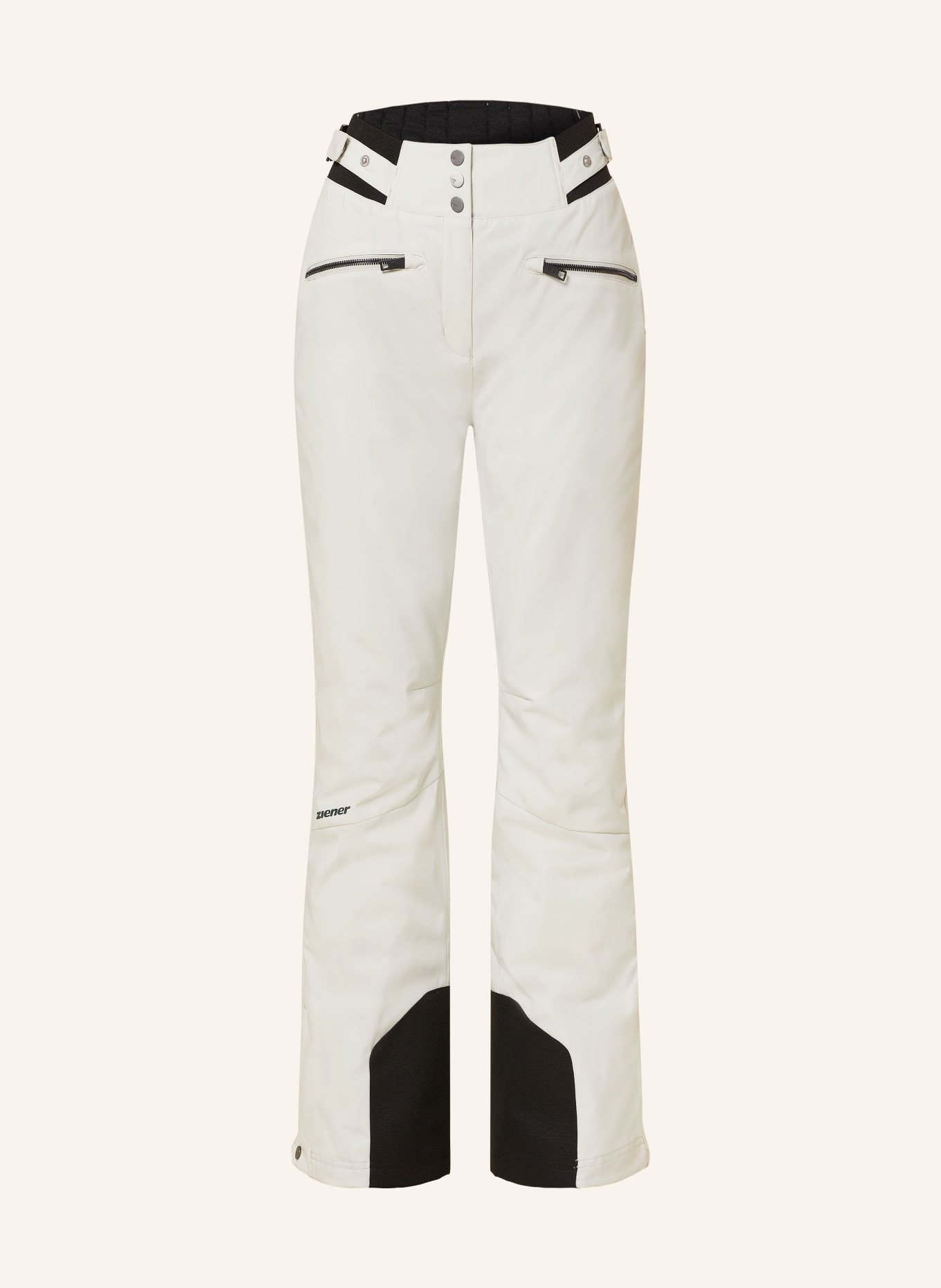 Ziener skihose weiss clearance