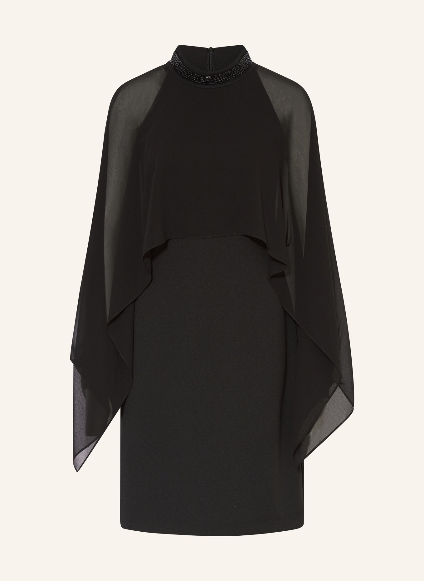 Vera Mont Cocktail dress with decorative beads in black