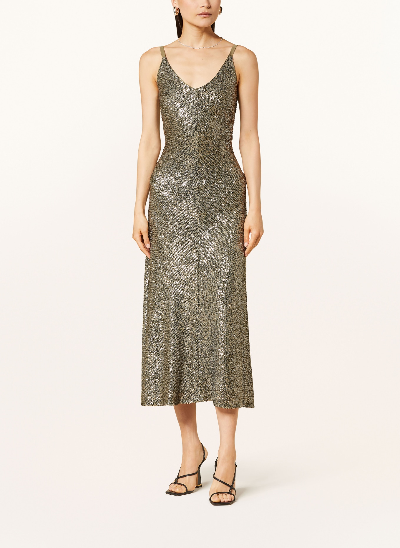 Vera mont kleid mit pailletten clearance
