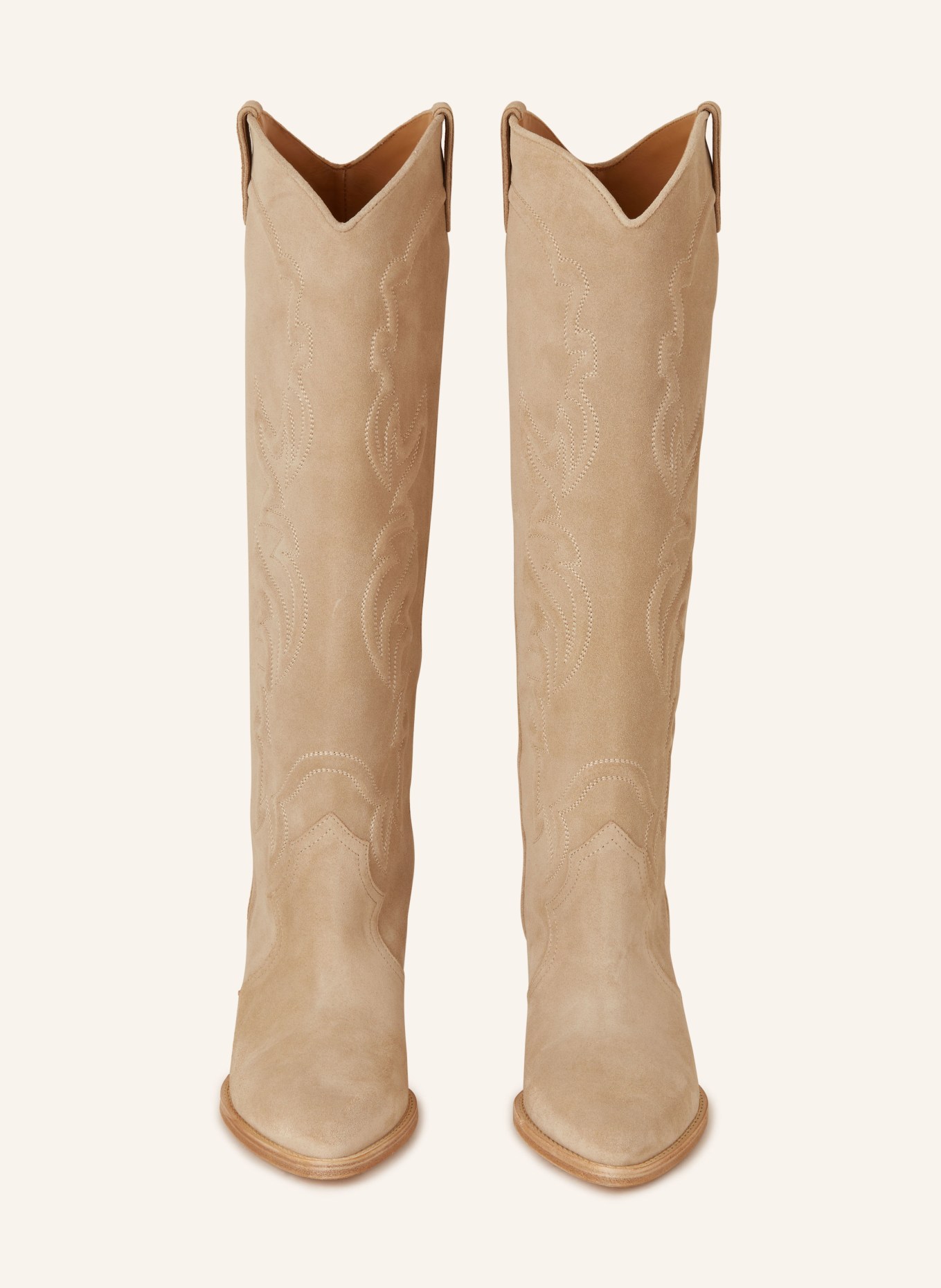 maje Cowboy Boots, Farbe: BEIGE (Bild 3)
