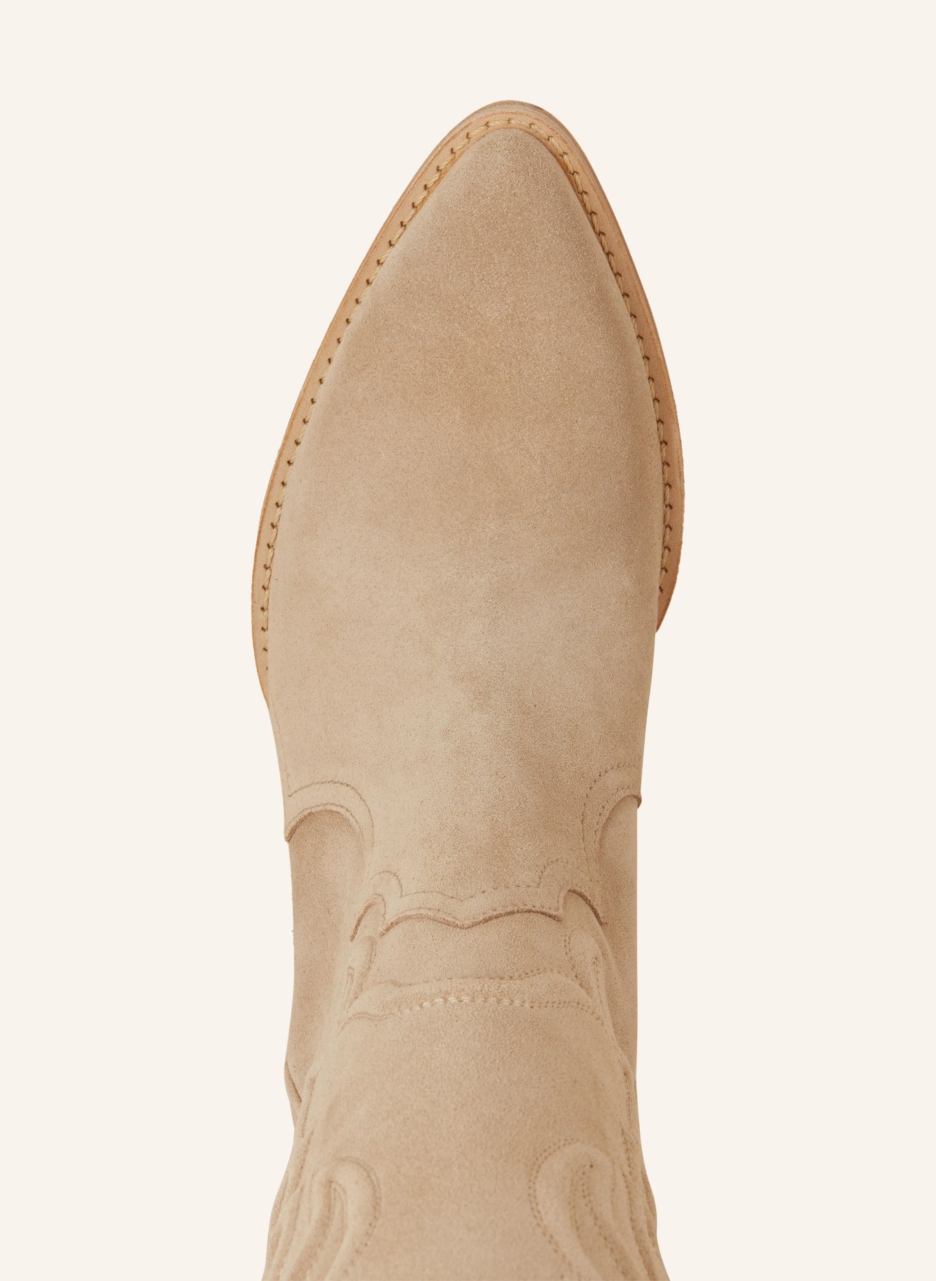maje Cowboy Boots, Farbe: BEIGE (Bild 5)