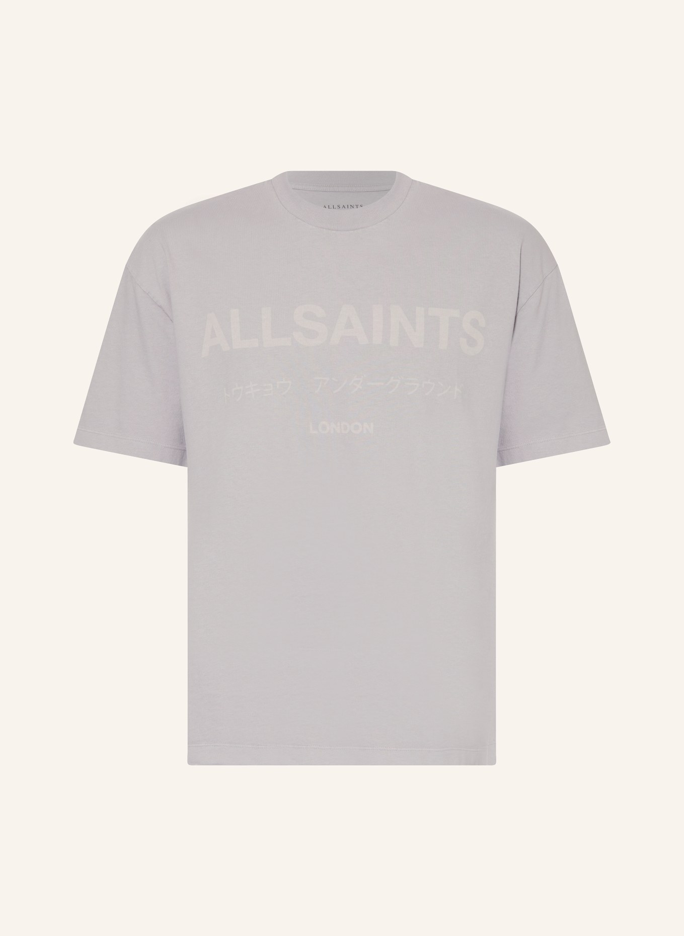 ALLSAINTS Oversized shirt LASER, Color: GRAY (Image 1)