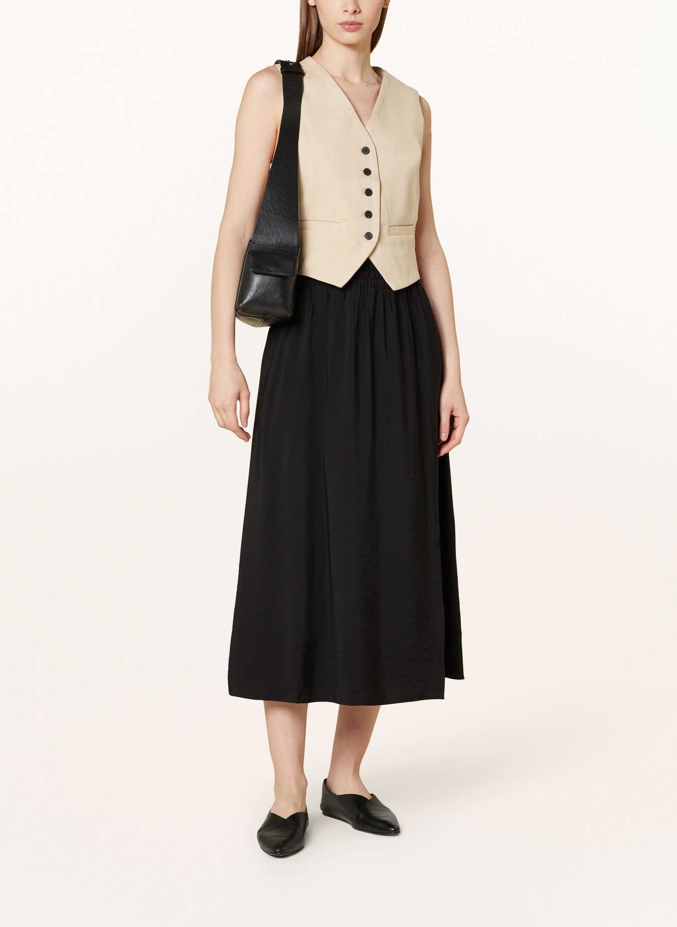 WHISTLES Skirt EVA, Color: BLACK (Image 2)
