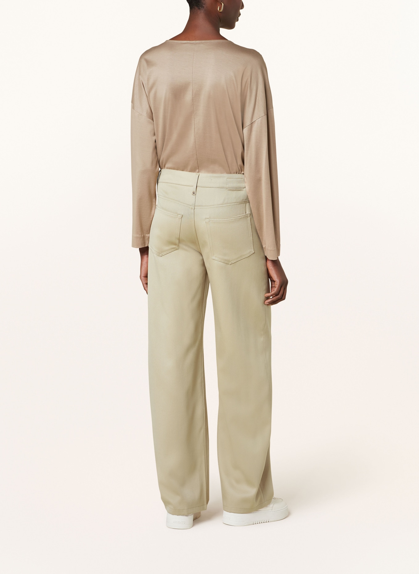 DRYKORN Wide leg trousers MEDLEY: BEIGE