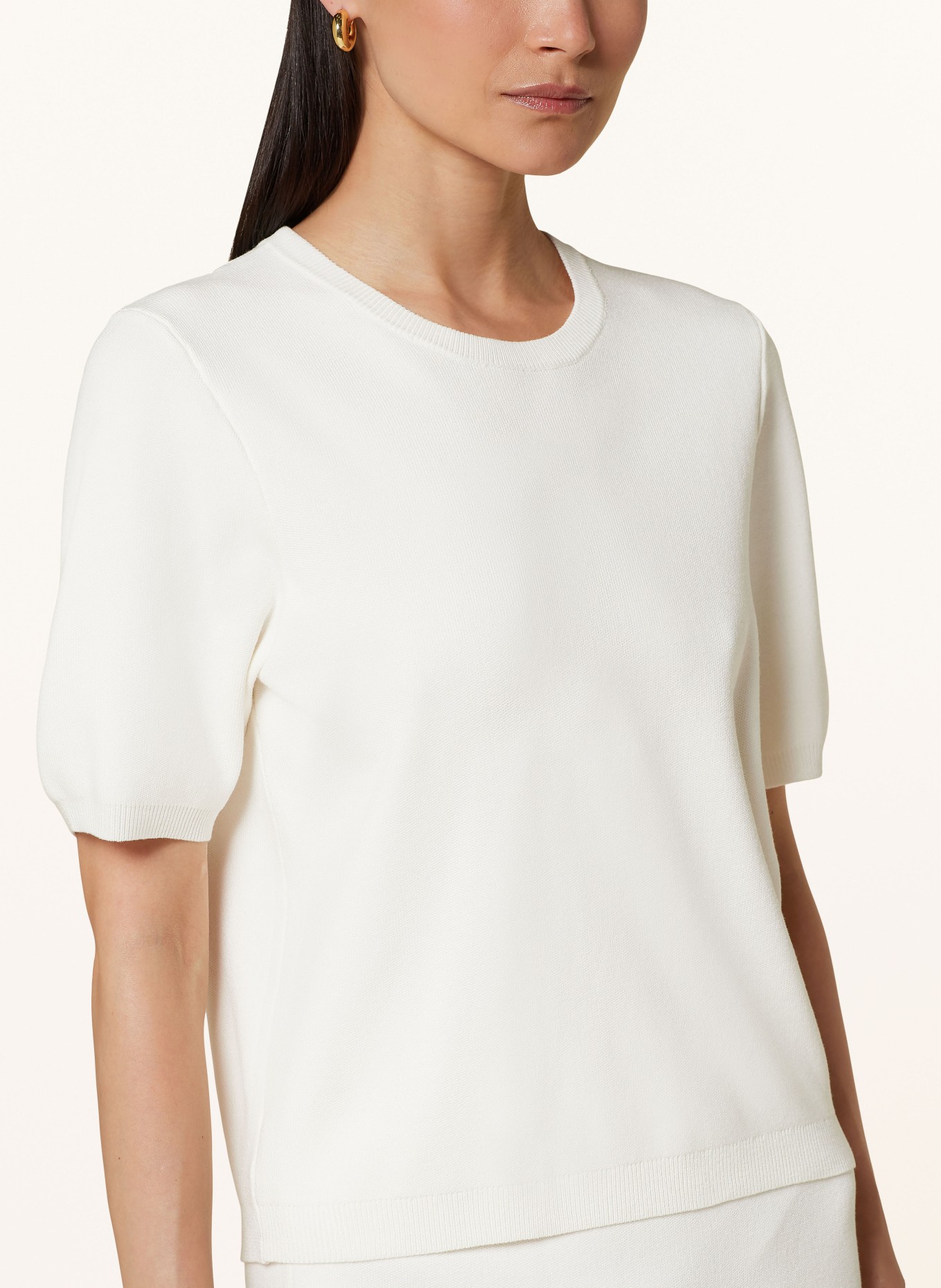 NEO NOIR Knit shirt NIMMO, Color: WHITE (Image 4)