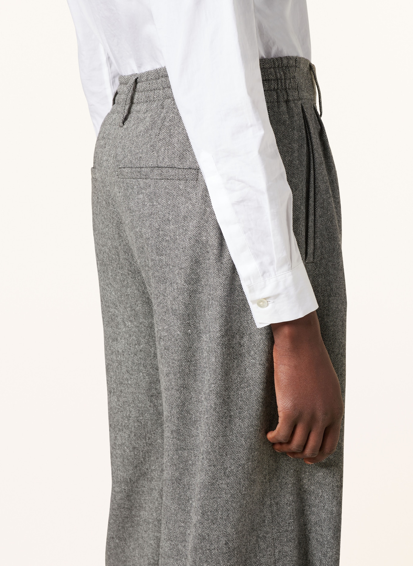 DRYKORN Marlenehose JEALOUS: GRAU