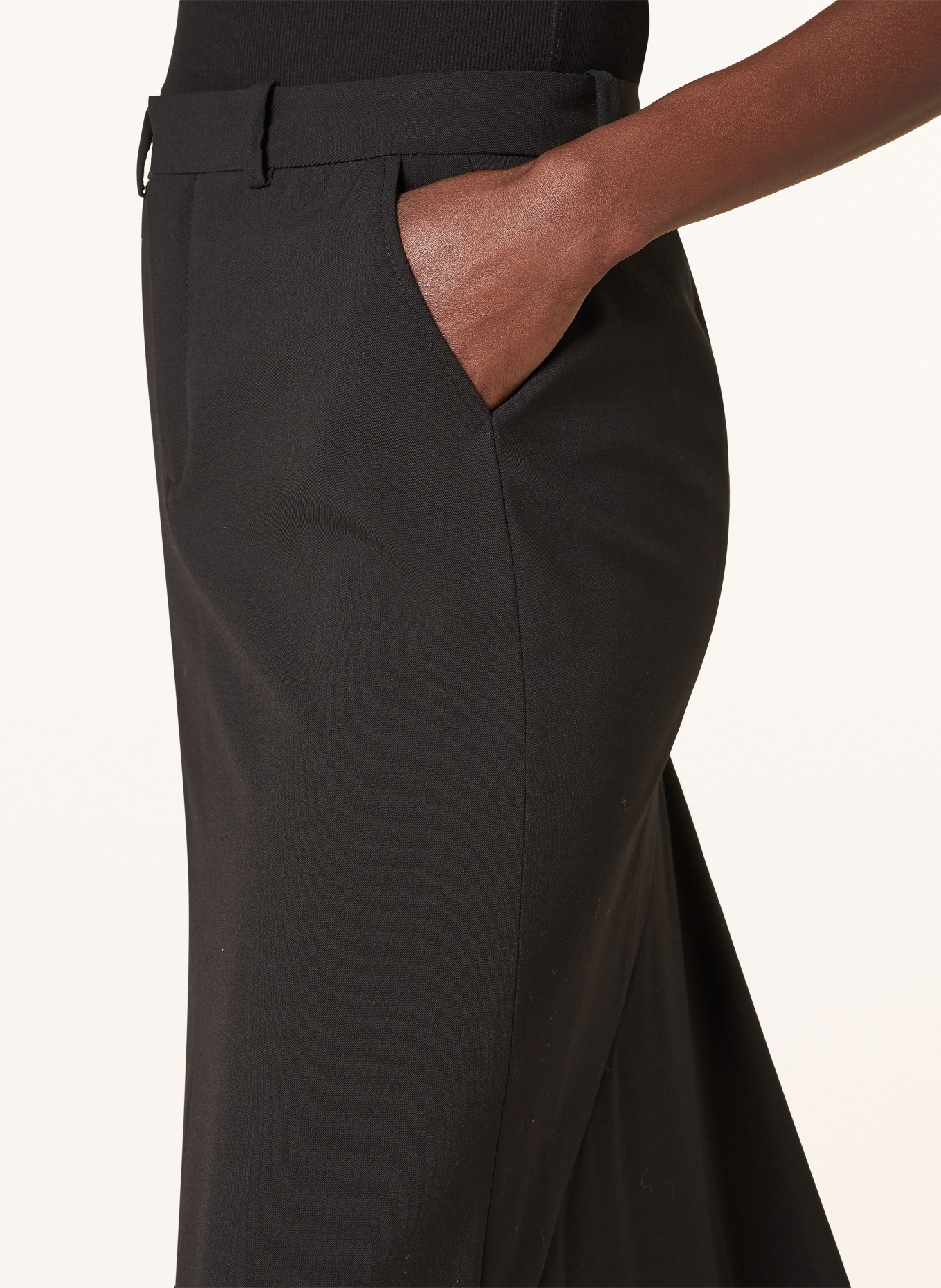 DRYKORN Skirt DORNE, Color: BLACK (Image 4)