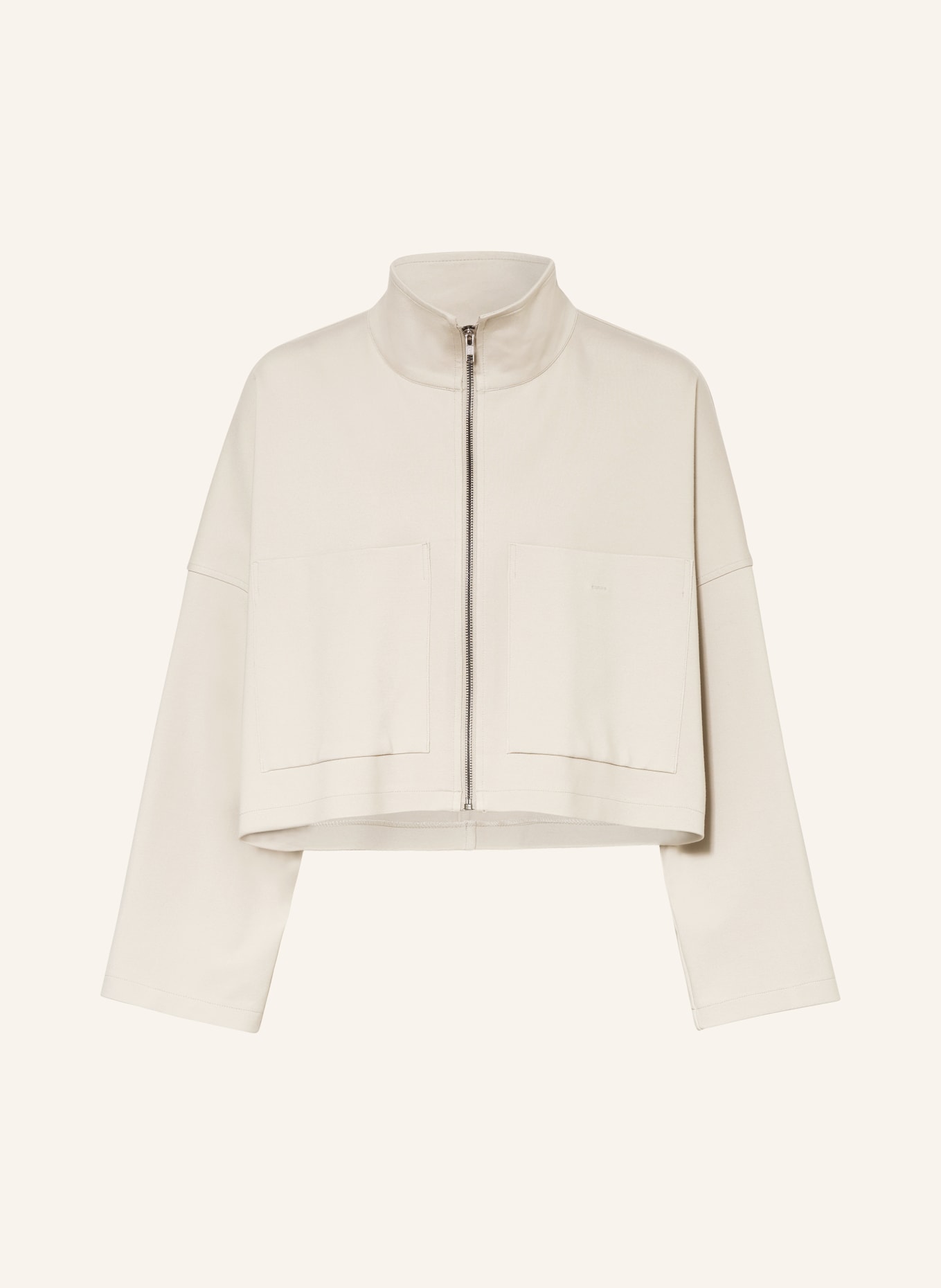 DRYKORN Kurtka z dżerseju ELSTOW: JASNOBRĄZOWY