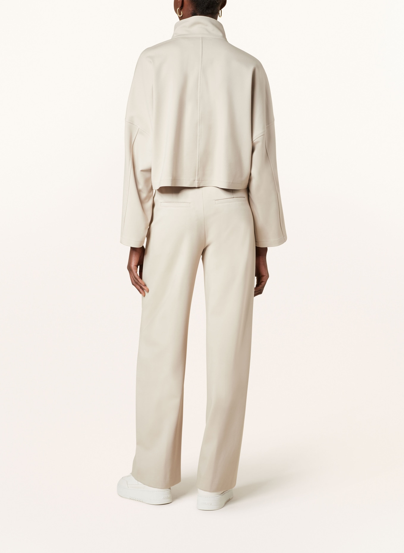 DRYKORN Kurtka z dżerseju ELSTOW: JASNOBRĄZOWY