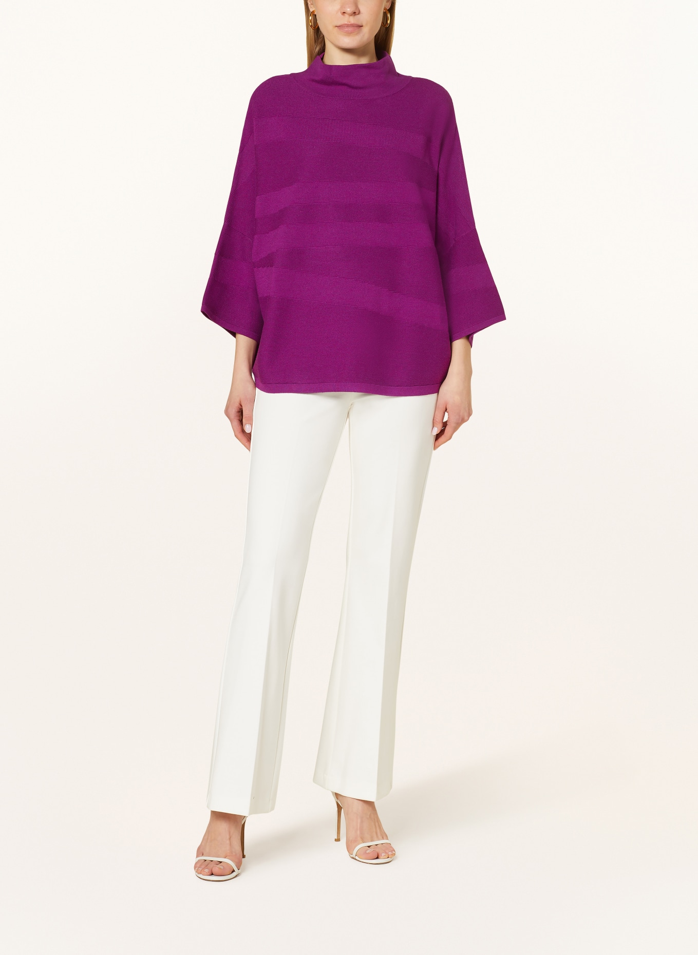 Joseph Ribkoff Wide leg trousers, Color: ECRU (Image 2)