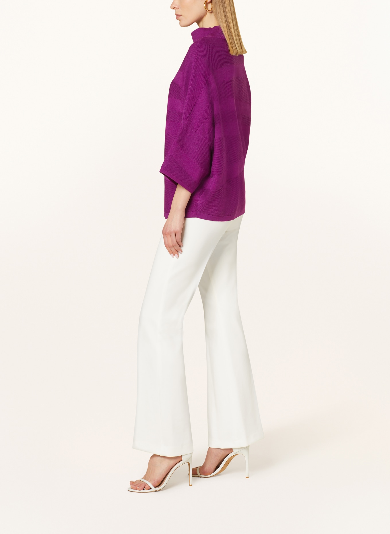 Joseph Ribkoff Wide leg trousers, Color: ECRU (Image 4)