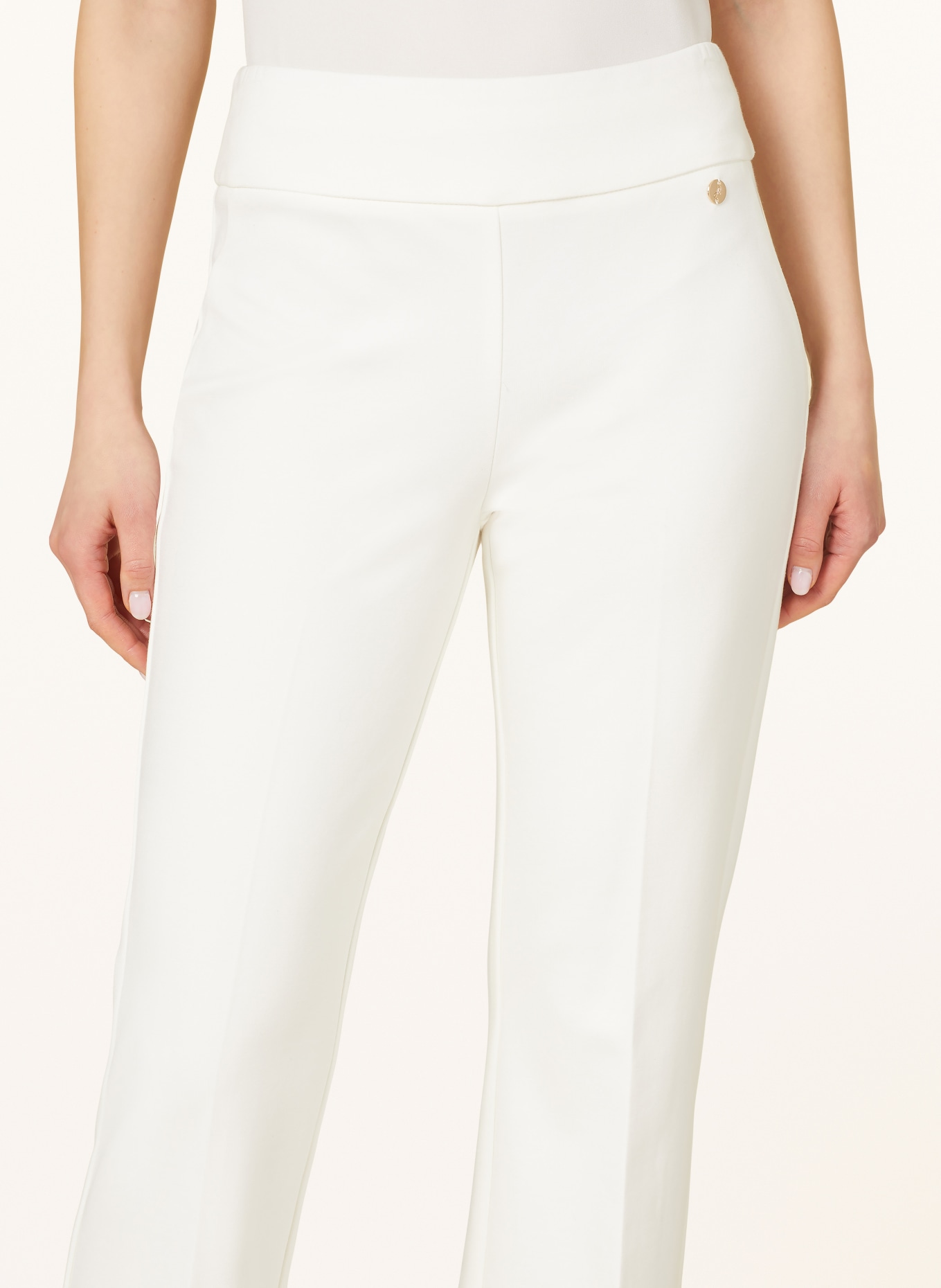 Joseph Ribkoff Wide leg trousers, Color: ECRU (Image 5)