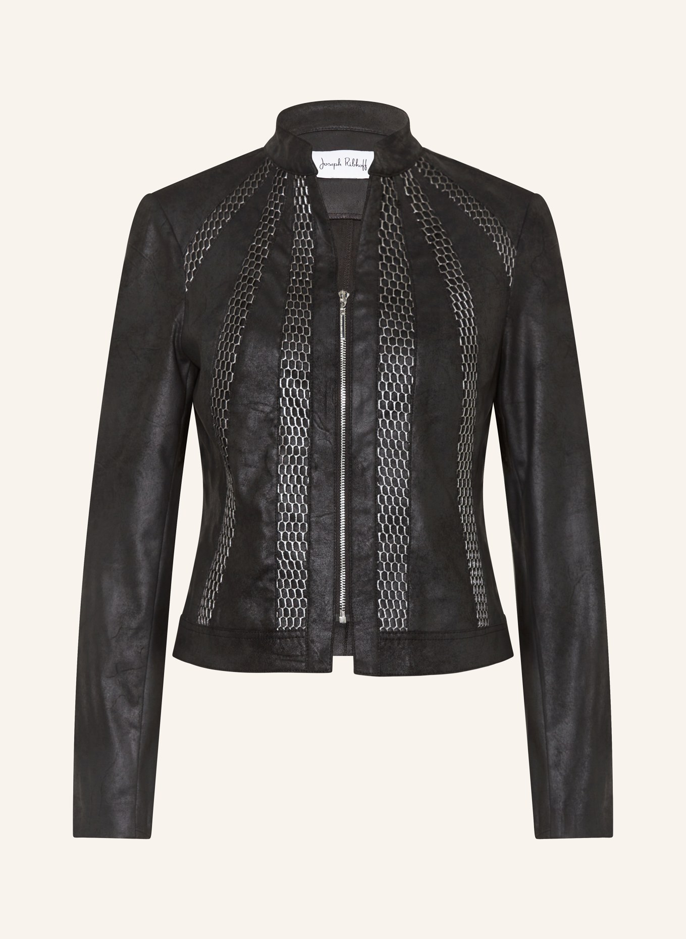 Bcbg cropped leather jacket online