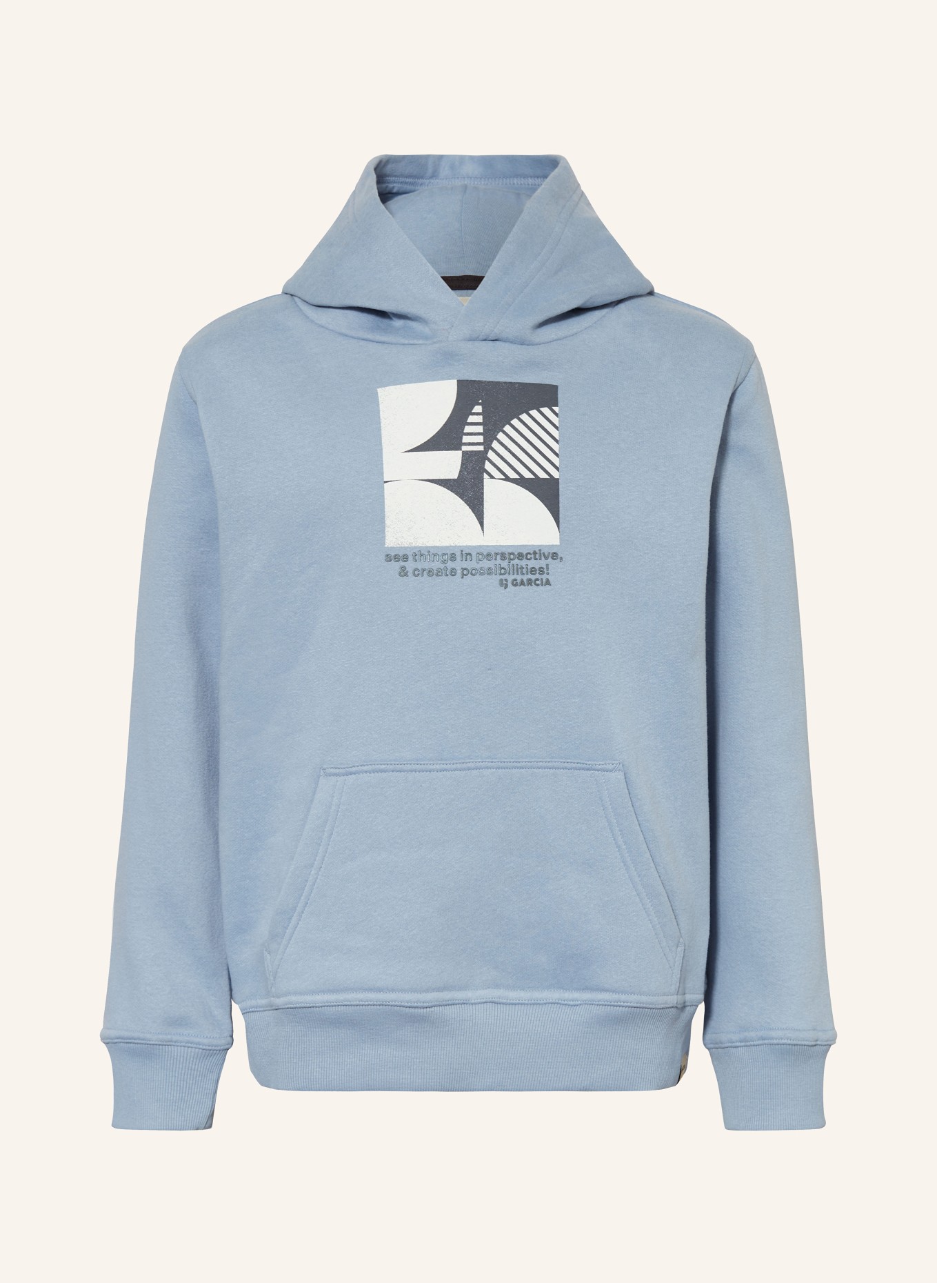 GARCIA Hoodie, Farbe: BLAUGRAU (Bild 1)