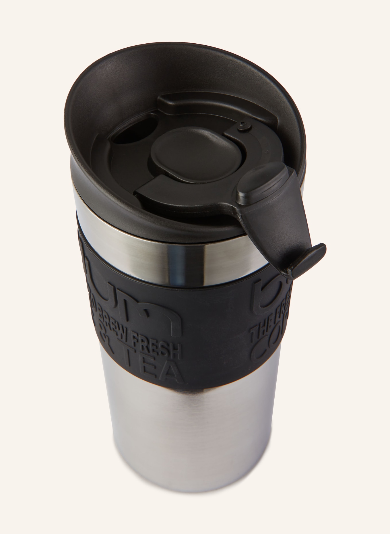 bodum Kaffee- und Teebereiter TRAVEL PRESS, Farbe: SCHWARZ/ SILBER (Bild 2)