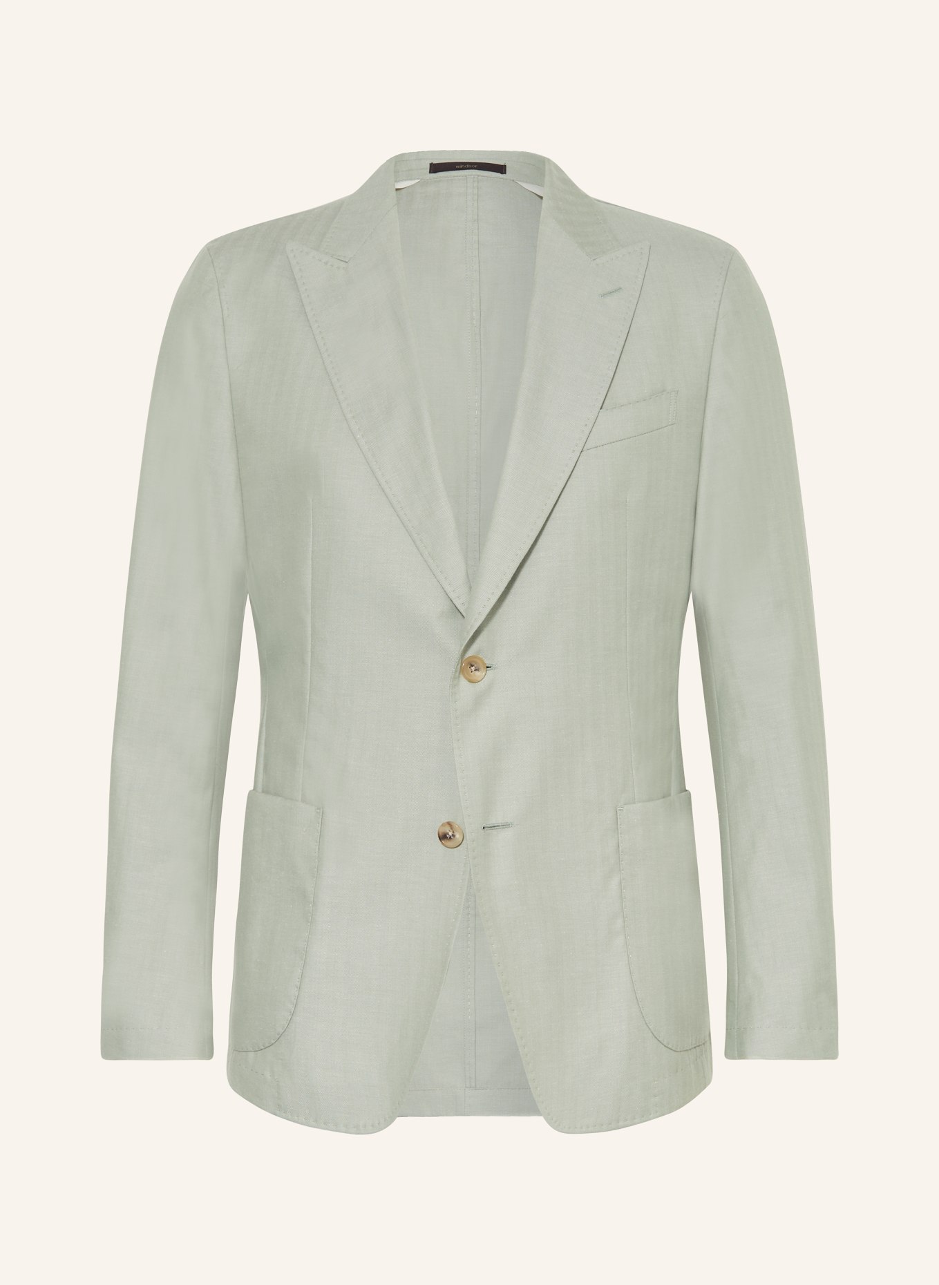 windsor. Tailored jacket GIRO shaped fit, Color: LIGHT GREEN (Image 1)