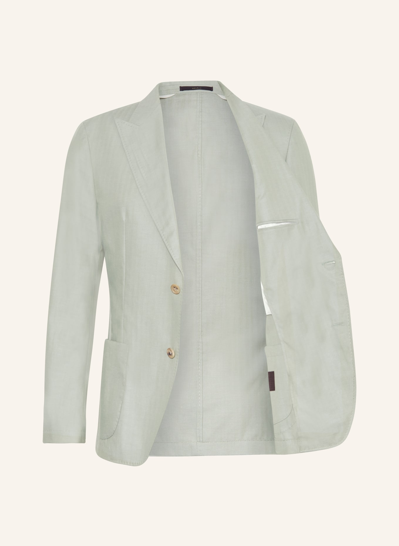 windsor. Tailored jacket GIRO shaped fit, Color: LIGHT GREEN (Image 4)
