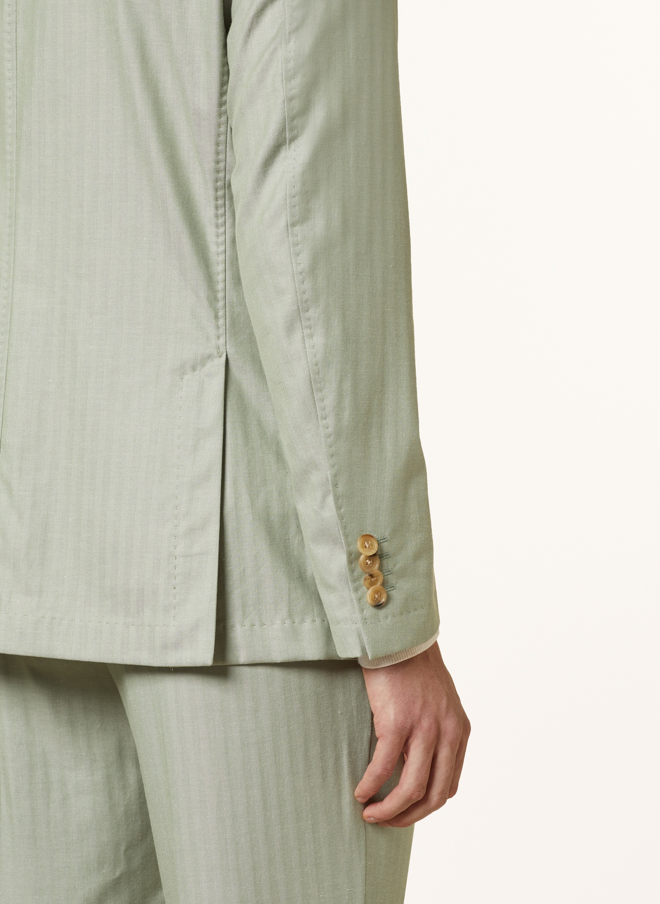 windsor. Tailored jacket GIRO shaped fit, Color: LIGHT GREEN (Image 6)