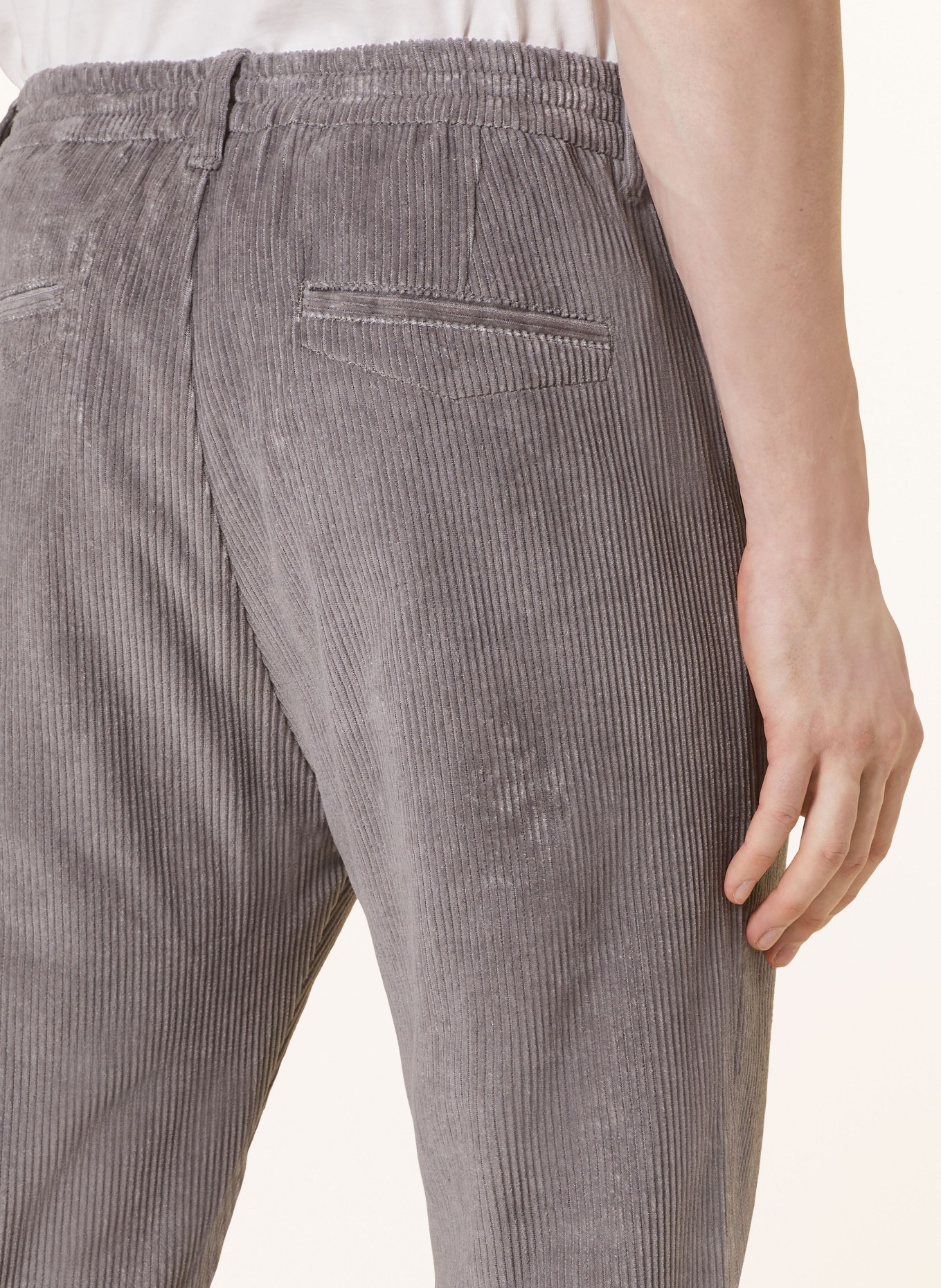 DRYKORN Cordhose DEGER Slim Fit, Farbe: GRAU (Bild 5)