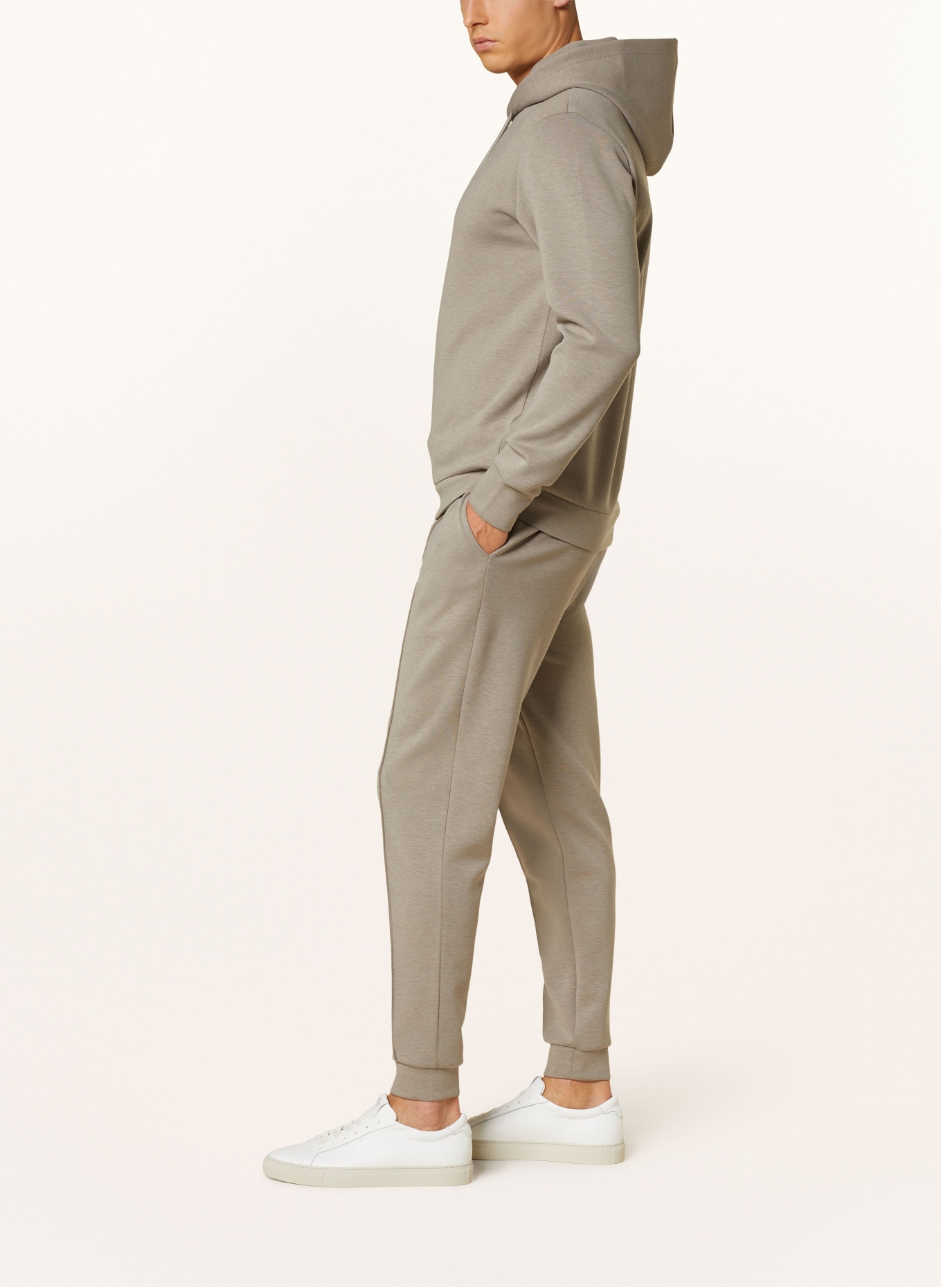 REISS Jersey pants PREMIER, Color: TAUPE (Image 4)