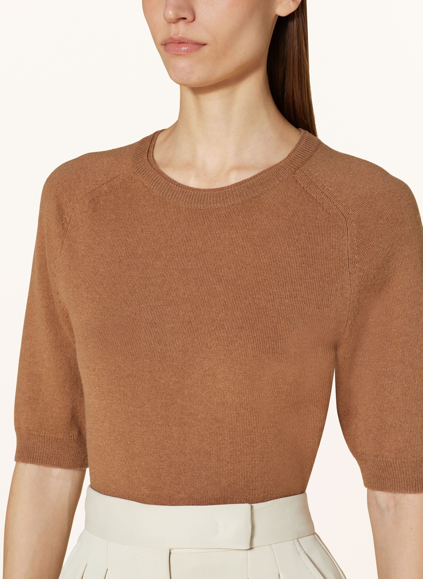 Max Mara LEISURE Pullover mit 3/4-Arm, Farbe: BRAUN (Bild 4)