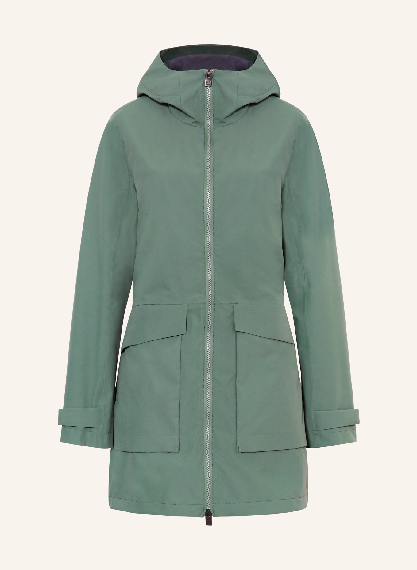 ELBSAND Płaszcz przeciwdeszczowy JUONI: PETROL