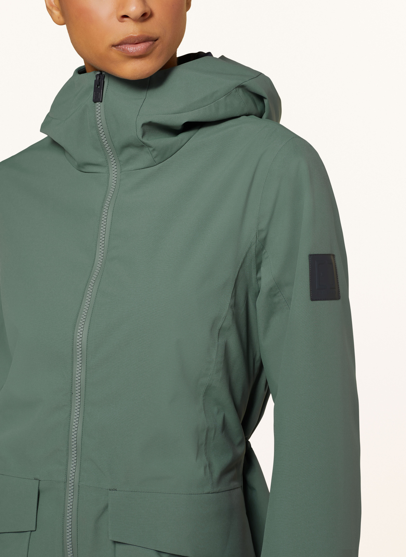 ELBSAND Płaszcz przeciwdeszczowy JUONI: PETROL