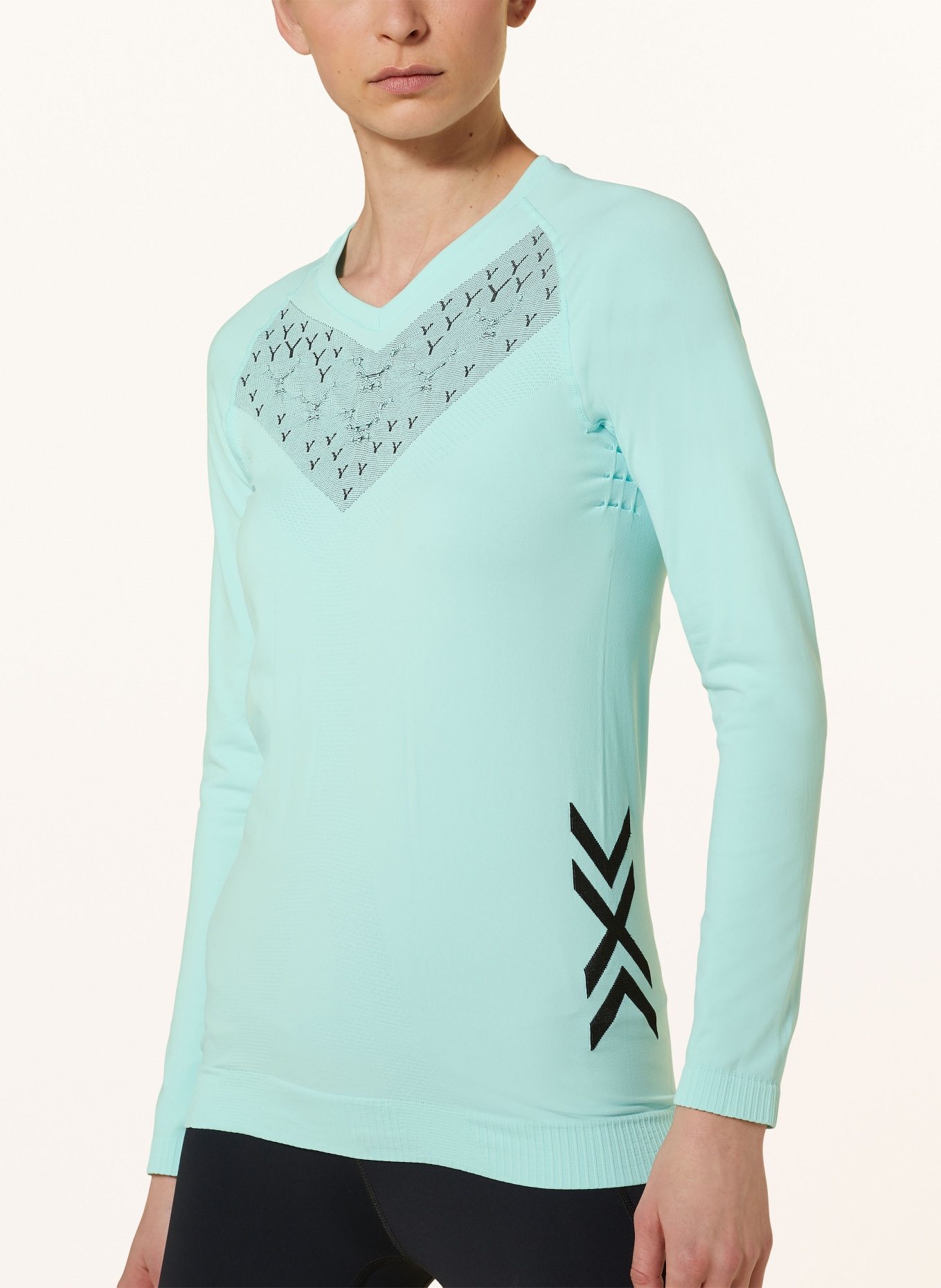 X-BIONIC Koszulka funkcyjna TWYCE RUN, Kolor: TURKUSOWY/ CZARNY (Obrazek 4)
