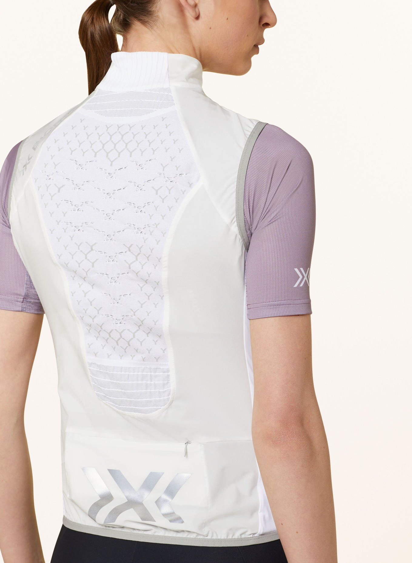 X-BIONIC Running vest TWYCE VEST, Color: WHITE/ GRAY (Image 4)