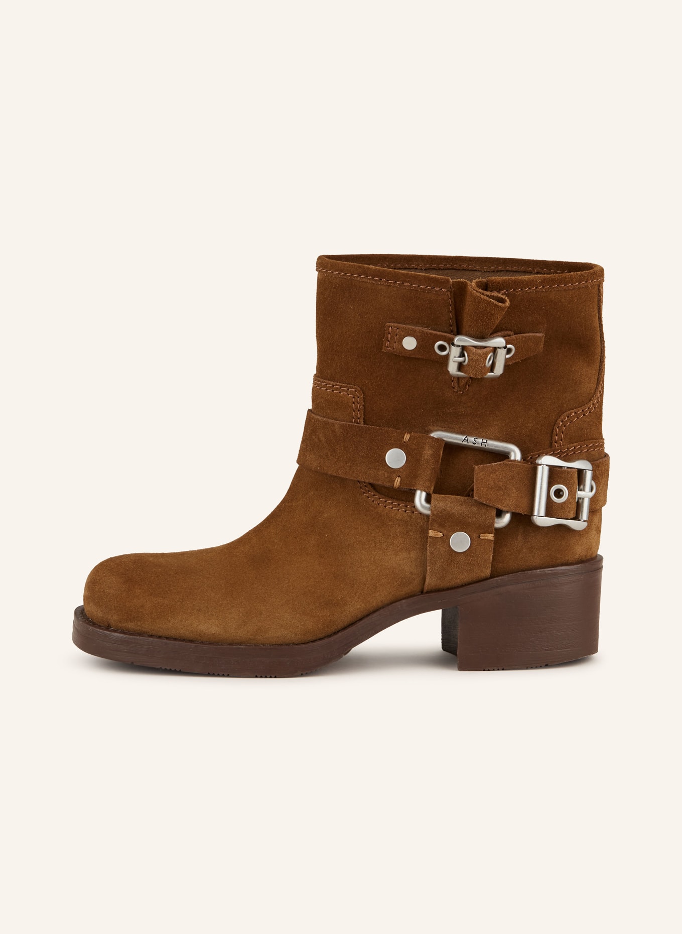 ash Biker Boots TEXAS: BRAUN