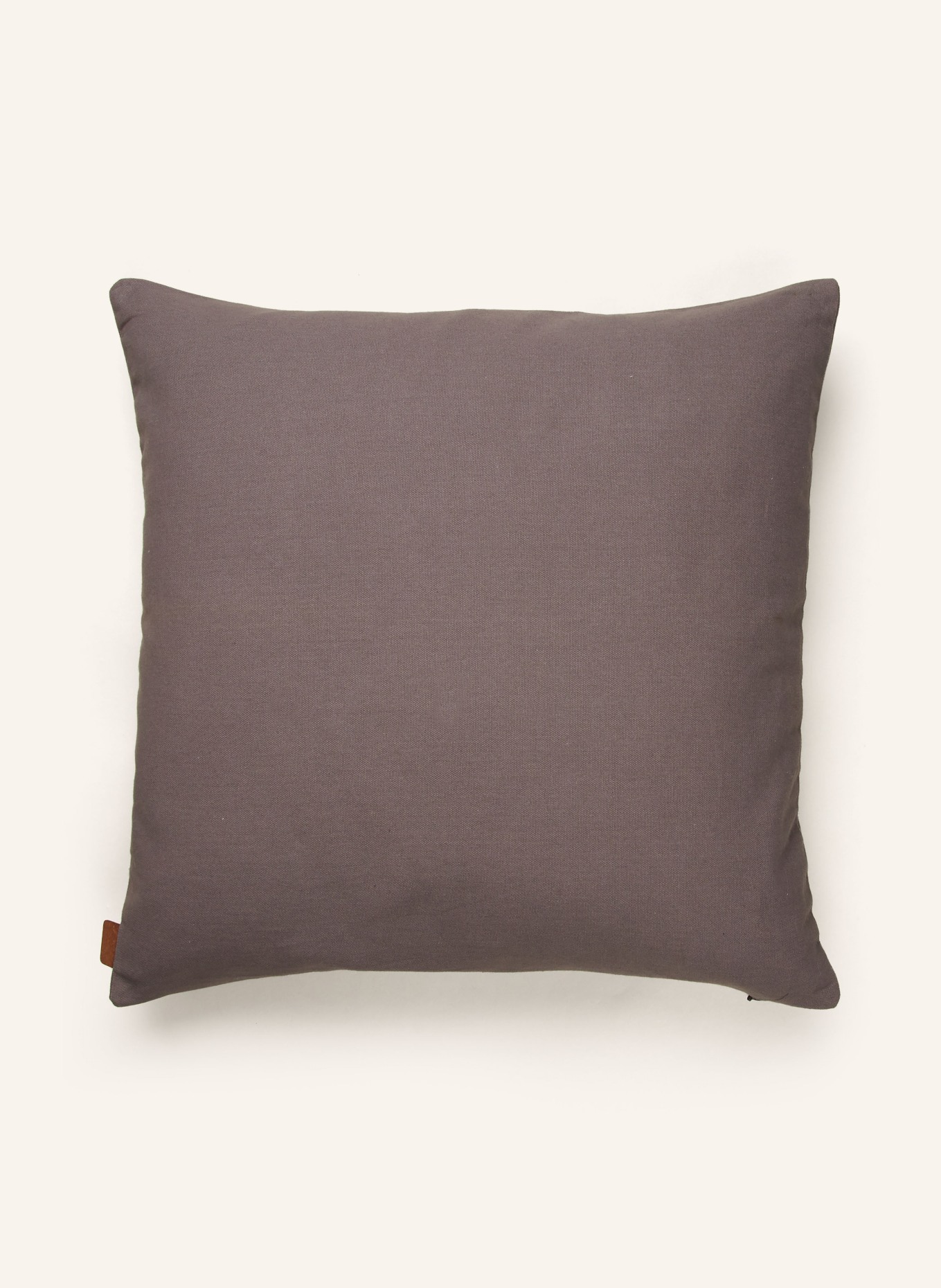 Ferm LIVING Decorative cushion FIGURE with down filling, Color: GRAY/ ECRU (Image 2)