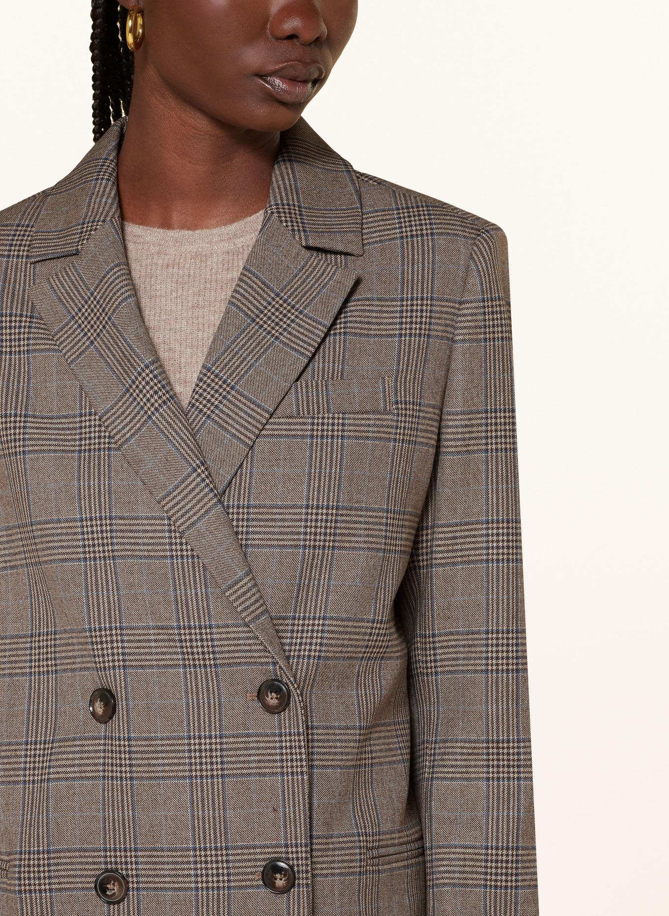 MRS & HUGS Blazer: BRAUN/ BLAU/ SCHWARZ