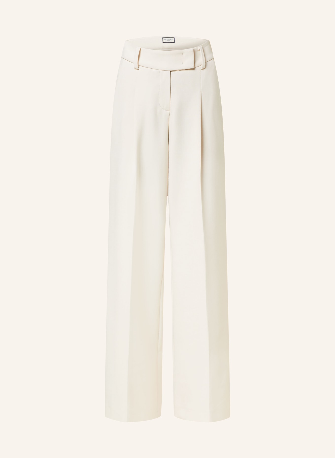 SEDUCTIVE Wide leg trousers CHRISSY, Color: ECRU (Image 1)