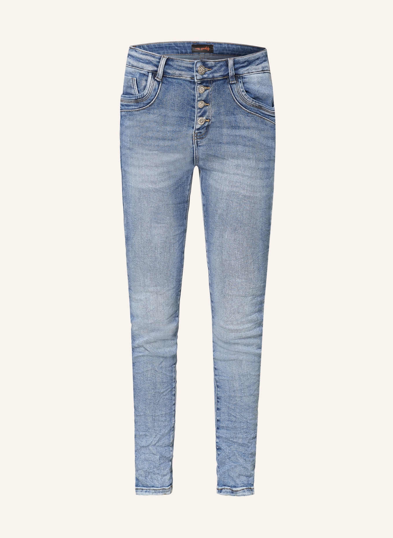 miss goodlife Skinny Jeans STAR, Farbe: LIGHT BLUE (Bild 1)