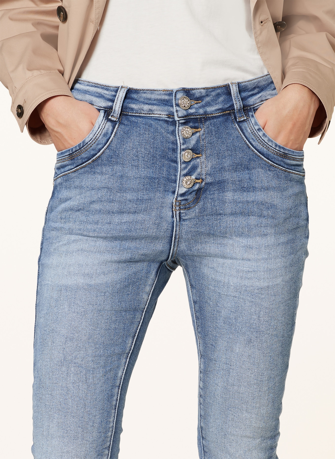 miss goodlife Skinny Jeans STAR, Farbe: LIGHT BLUE (Bild 5)