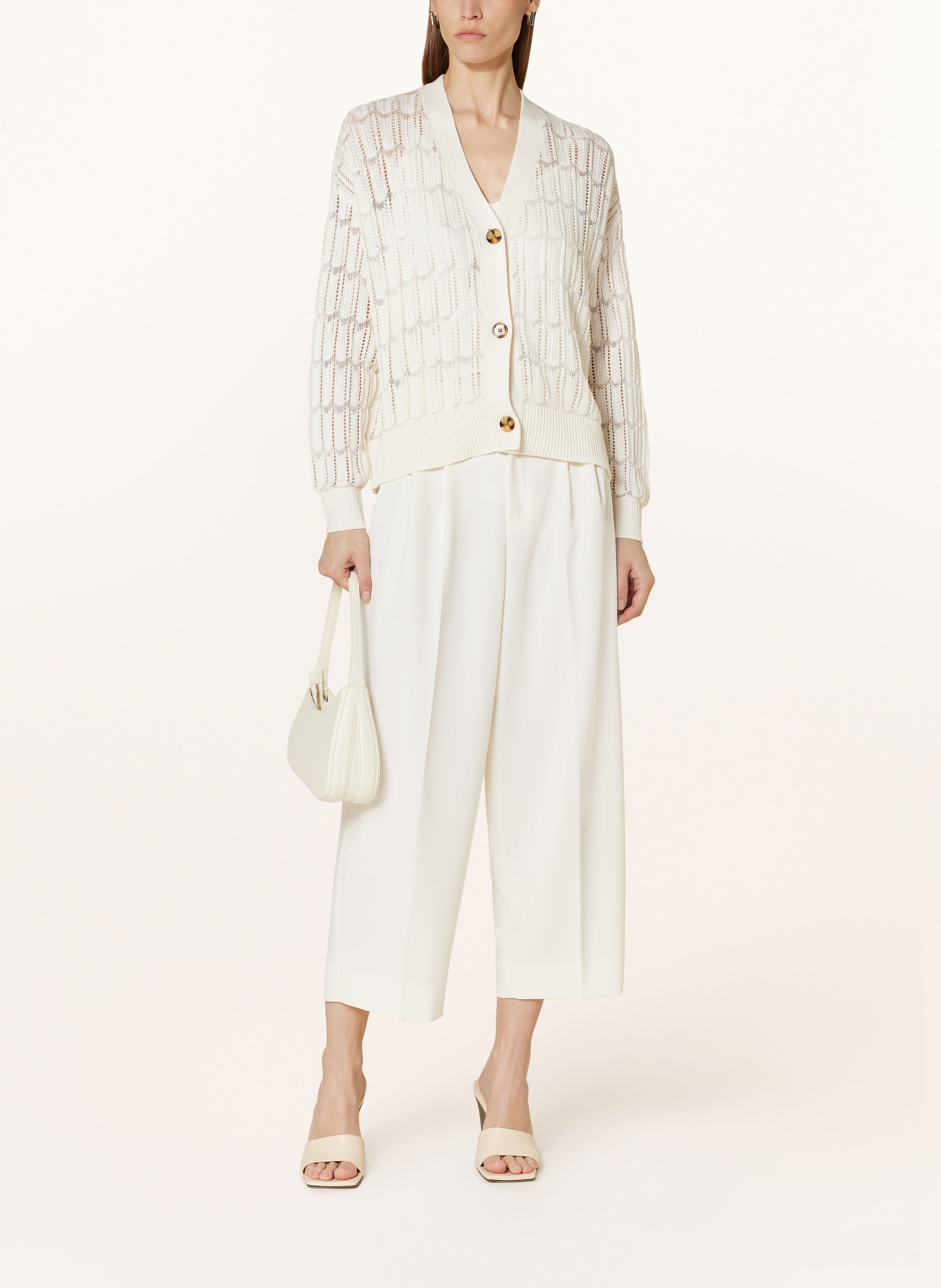 ROSSI 7/8 trousers NOA, Color: CREAM (Image 2)