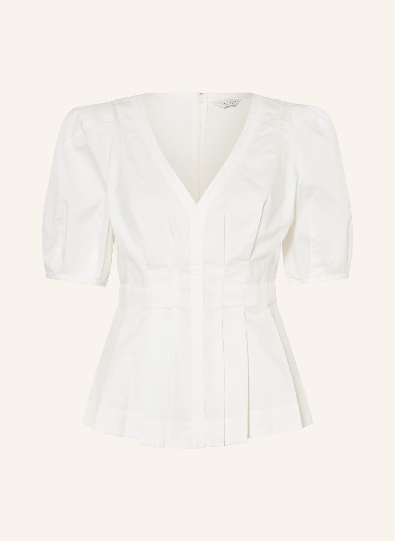 TED BAKER Shirt blouse BURDUR, Color: WHITE (Image 1)
