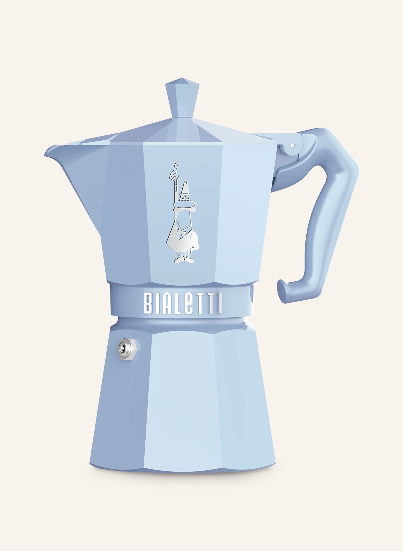 BIALETTI Espressokocher MOKA EXCLUSIVE, Farbe: HELLBLAU (Bild 1)