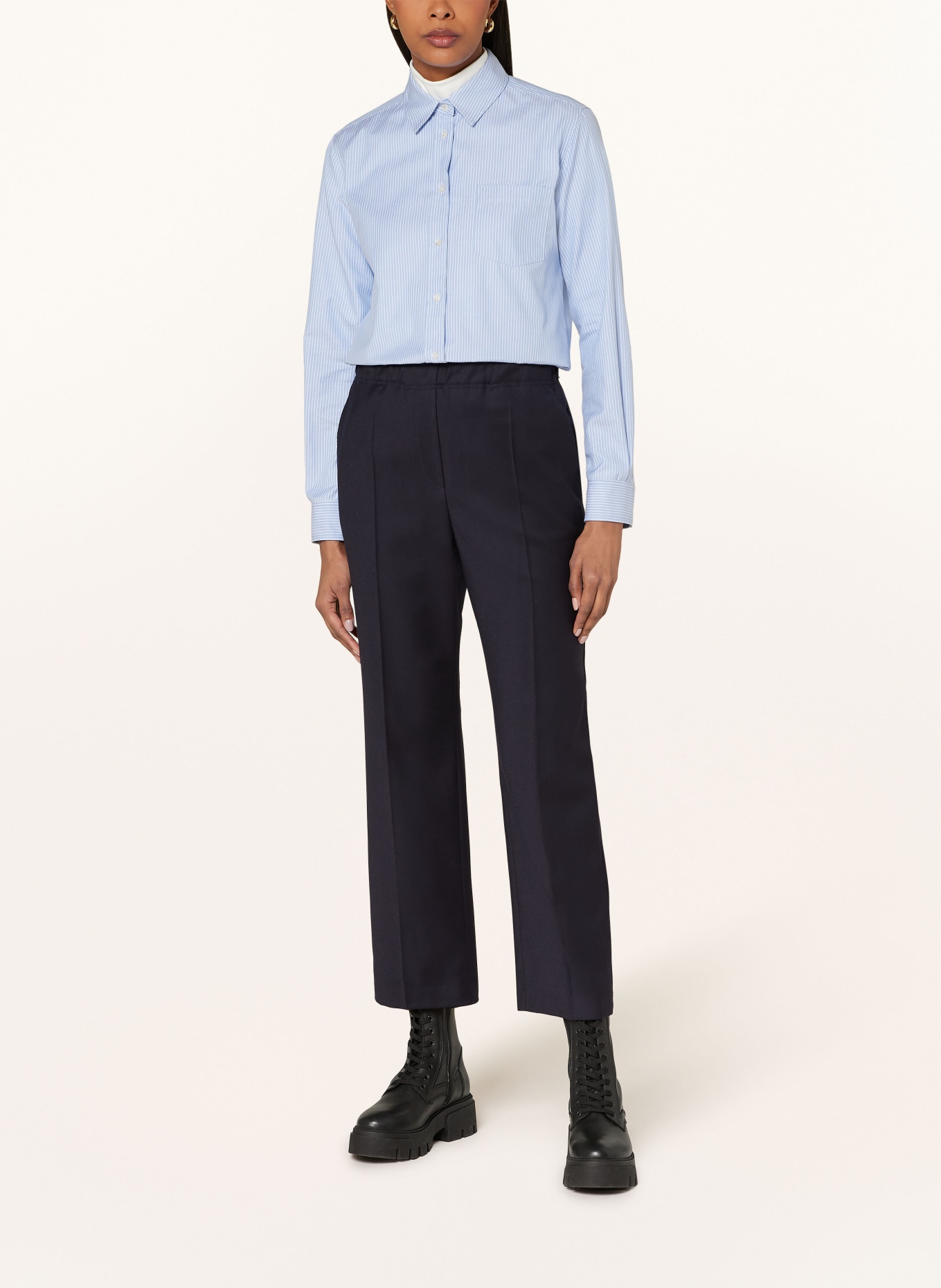 WEEKEND Max Mara Shirt blouse PIADENA, Color: LIGHT BLUE (Image 2)