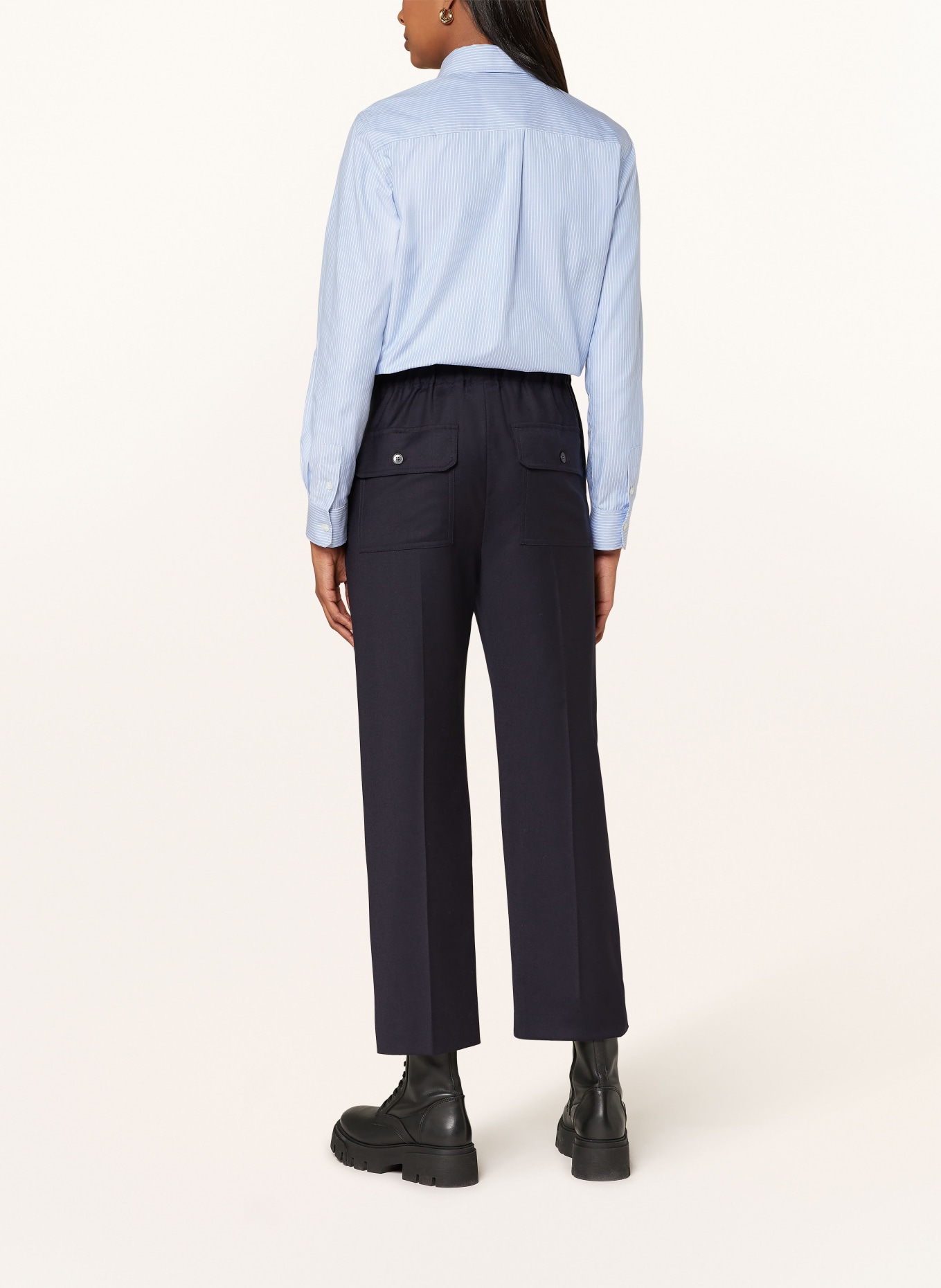 WEEKEND Max Mara Shirt blouse PIADENA, Color: LIGHT BLUE (Image 3)