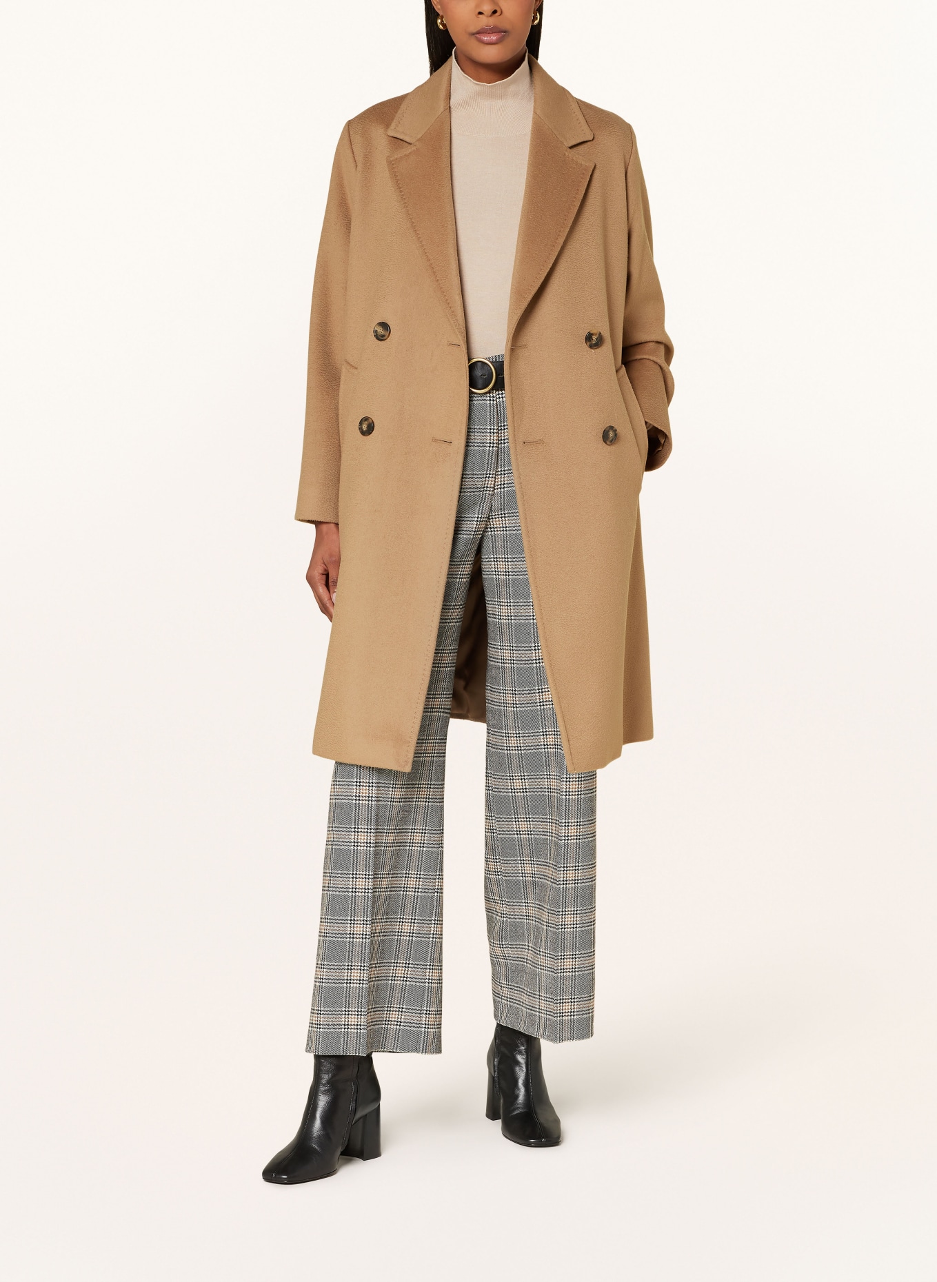 WEEKEND Max Mara Wool coat ZUM in camel