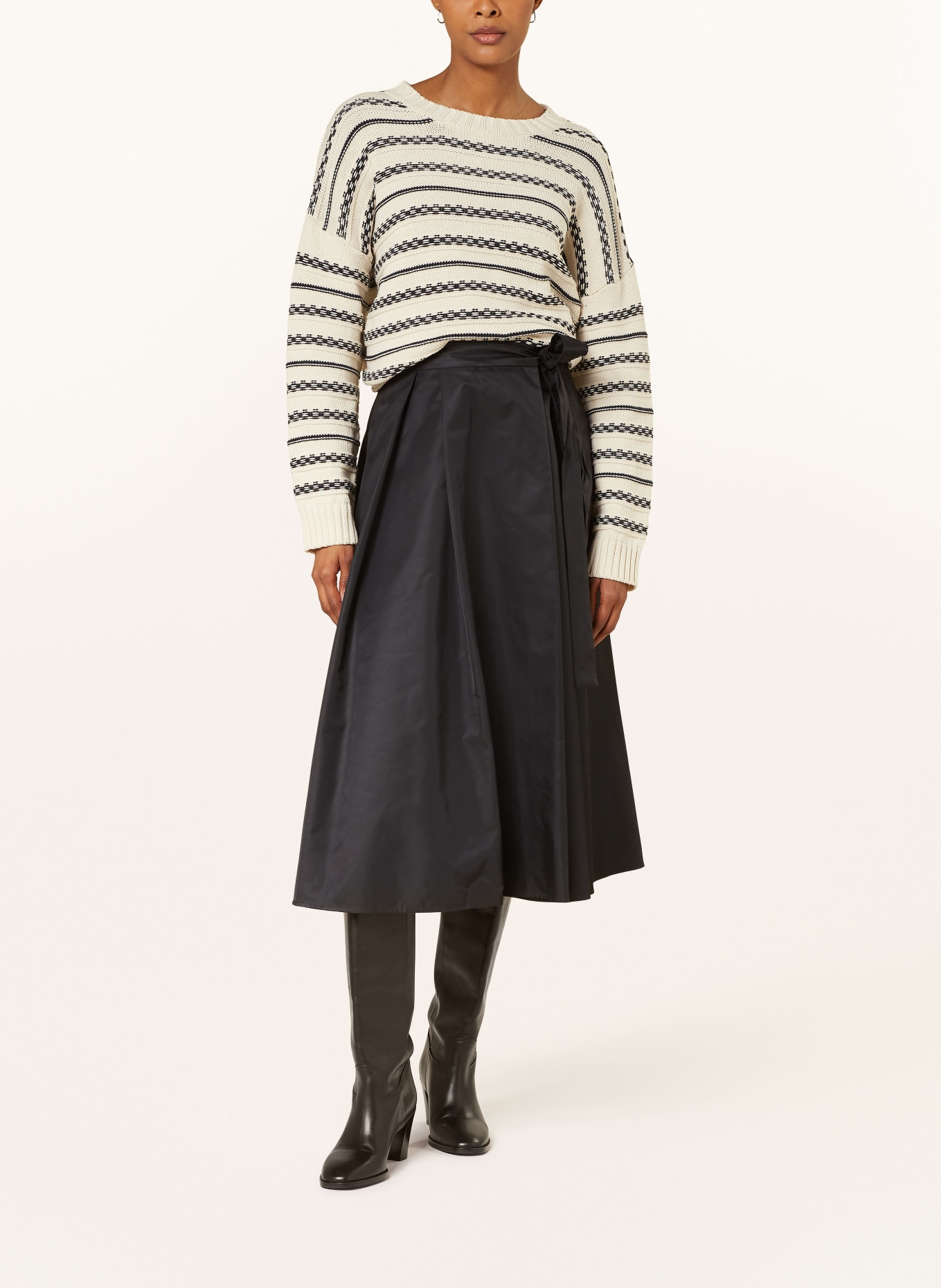 WEEKEND Max Mara Skirt TEMA, Color: BLACK (Image 2)