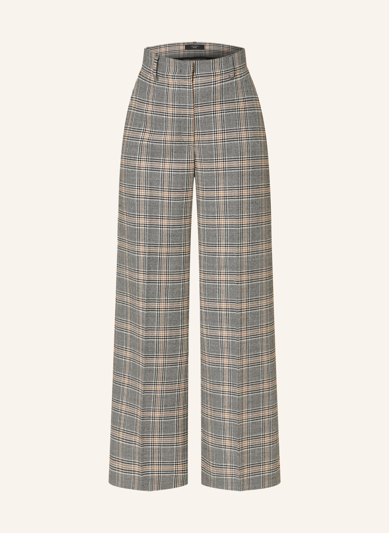 WEEKEND Max Mara Spodnie KATANA, Kolor: SZARY/ CZARNY/ CAMELOWY (Obrazek 1)