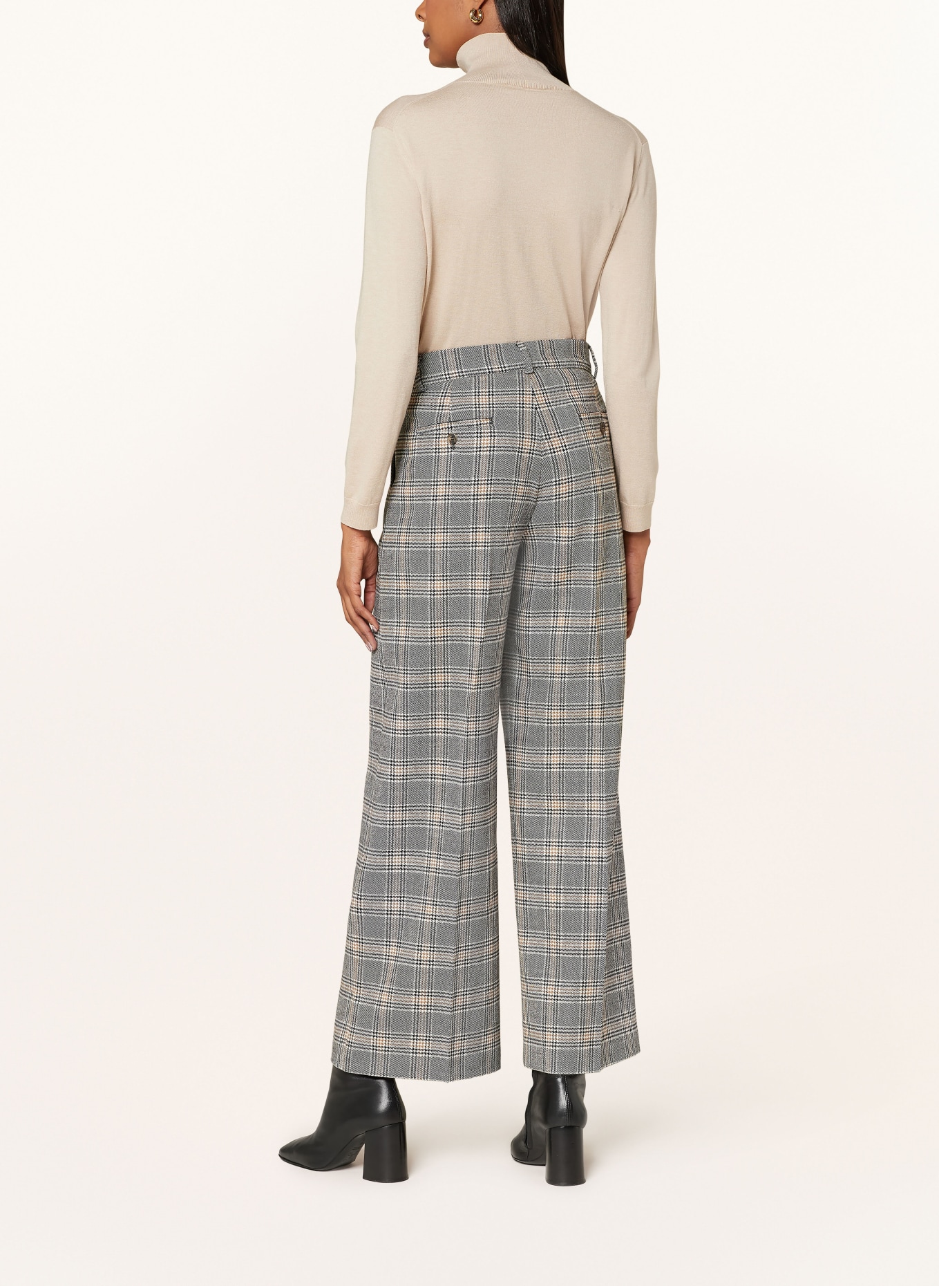 WEEKEND Max Mara Spodnie KATANA, Kolor: SZARY/ CZARNY/ CAMELOWY (Obrazek 3)