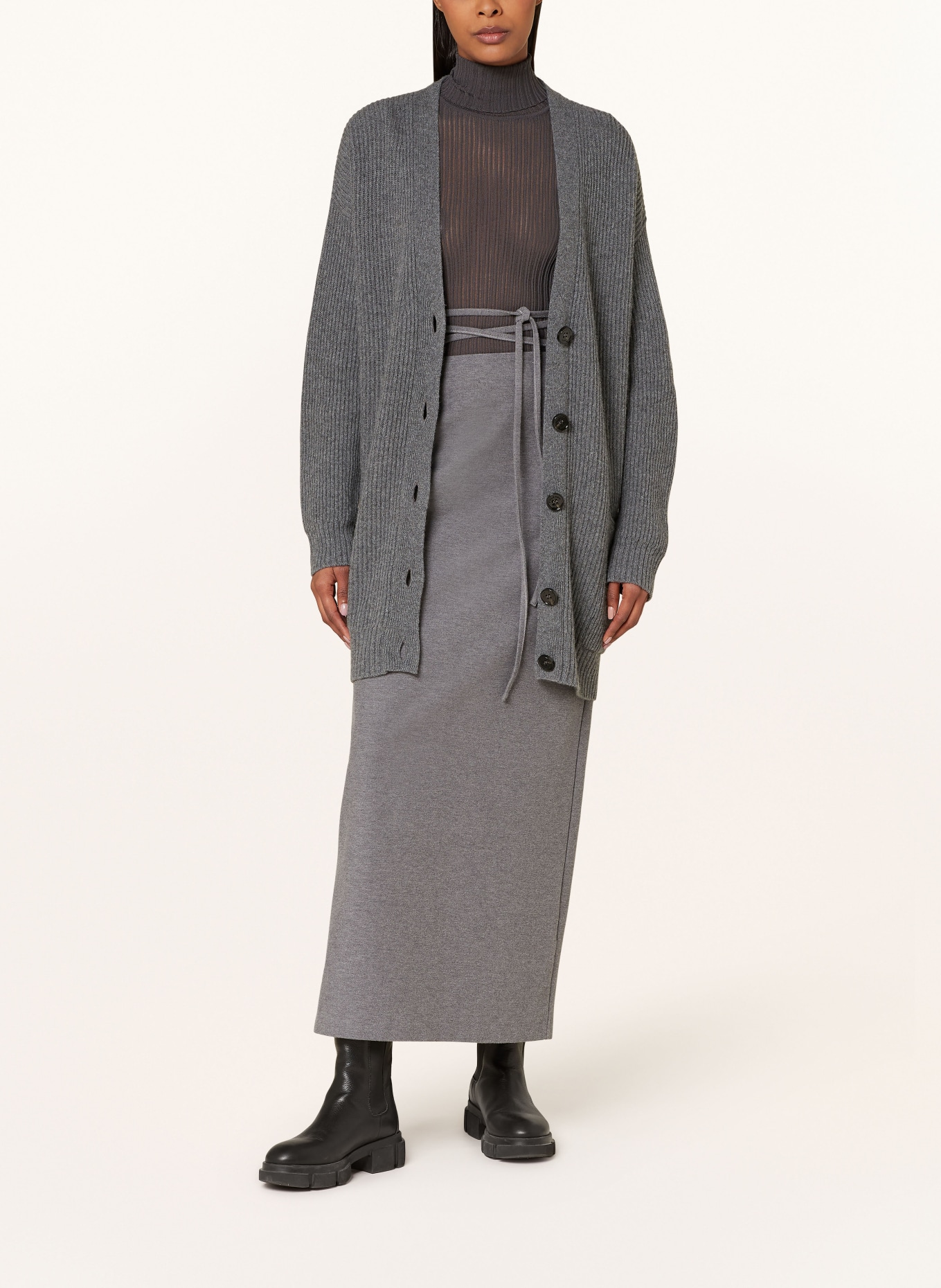 WEEKEND Max Mara Skirt FURETTO in gray