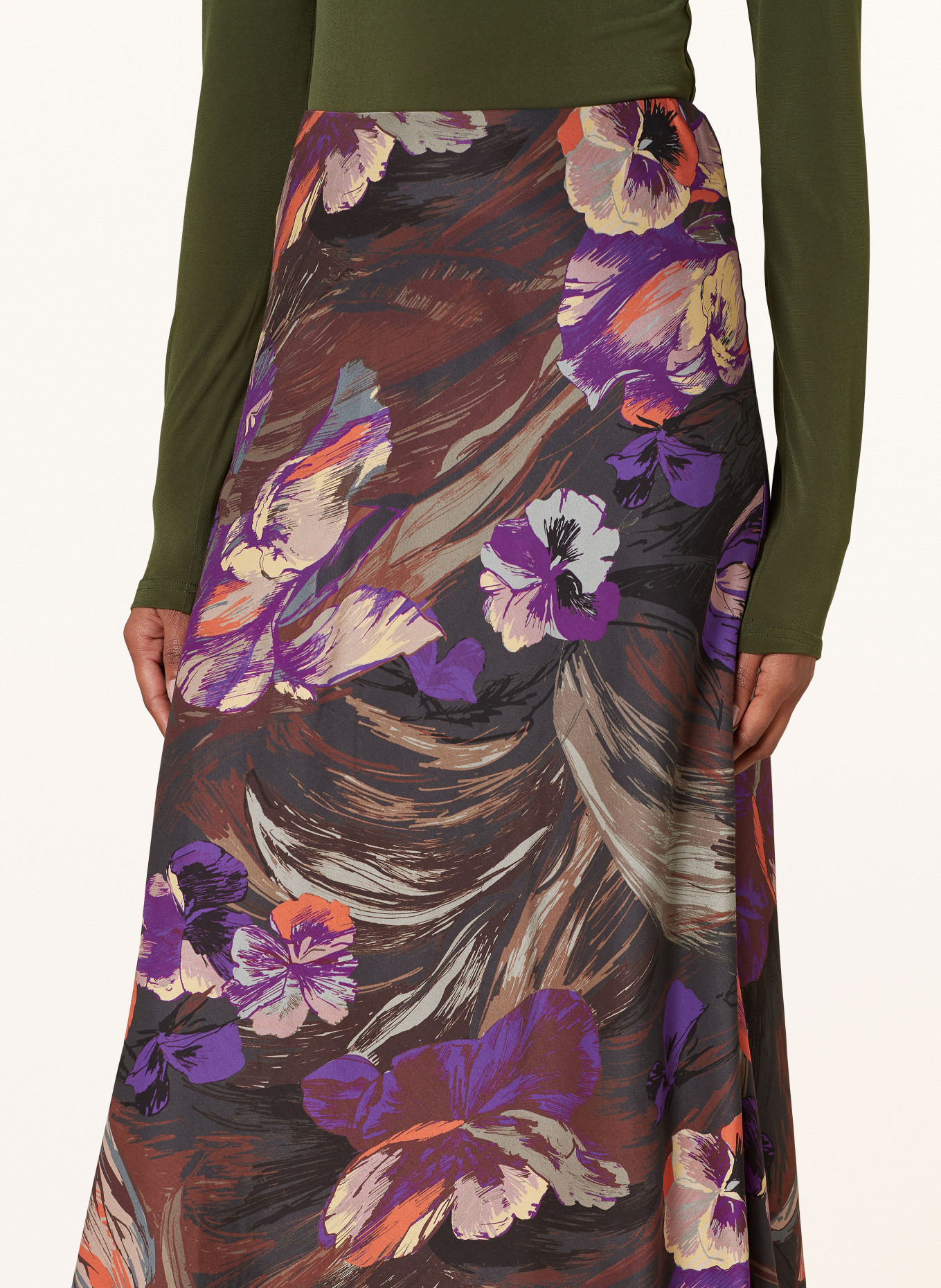 SEM PER LEI Rock: BRAUN / LILA / CREME