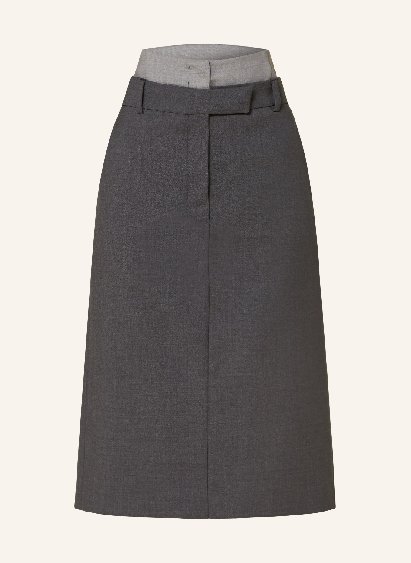 SPORTMAX Rock ALCESTE: DUNKELGRAU / HELLGRAU