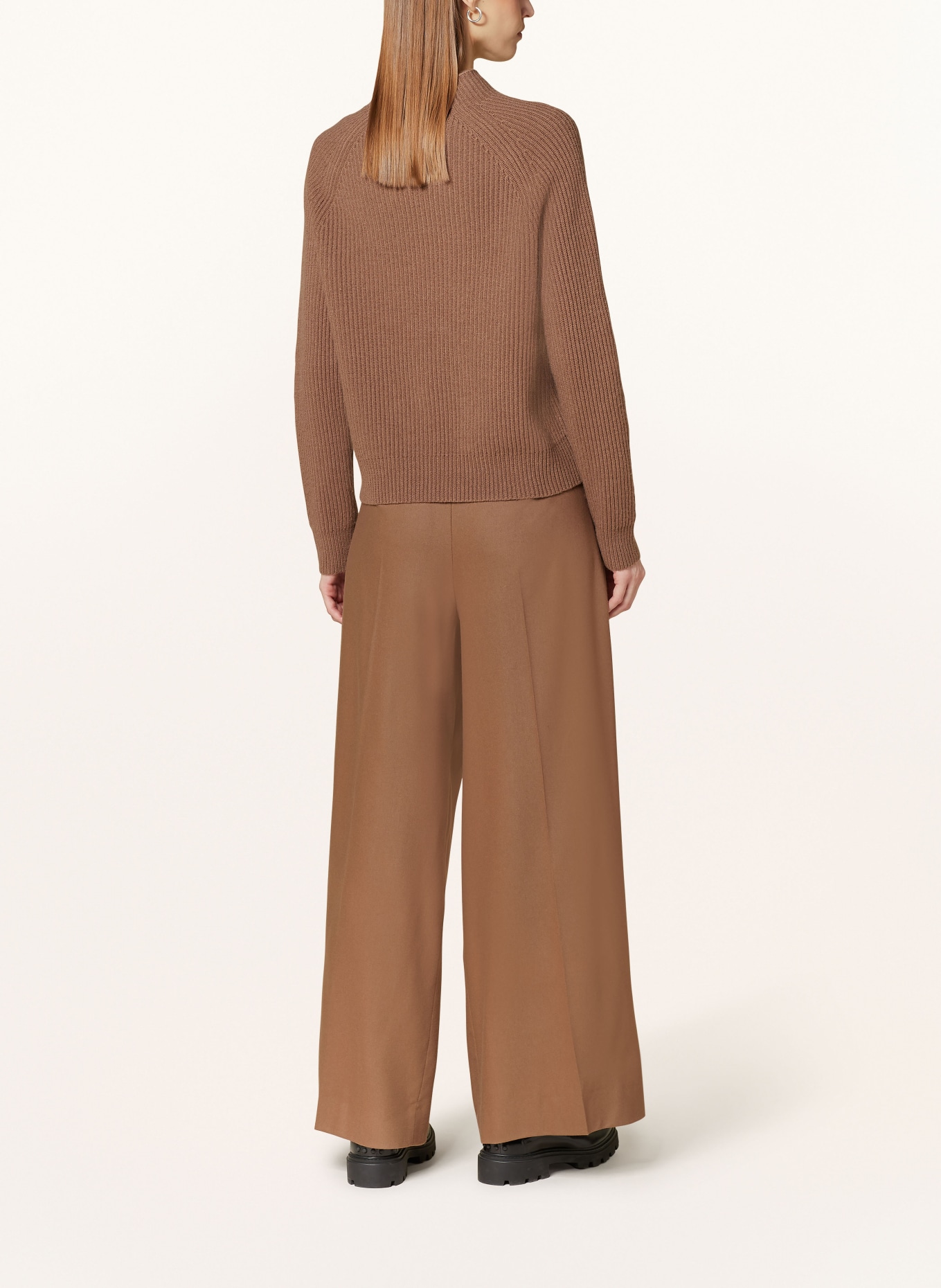 S Max Mara Wide leg trousers CARMEN, Color: CAMEL (Image 3)