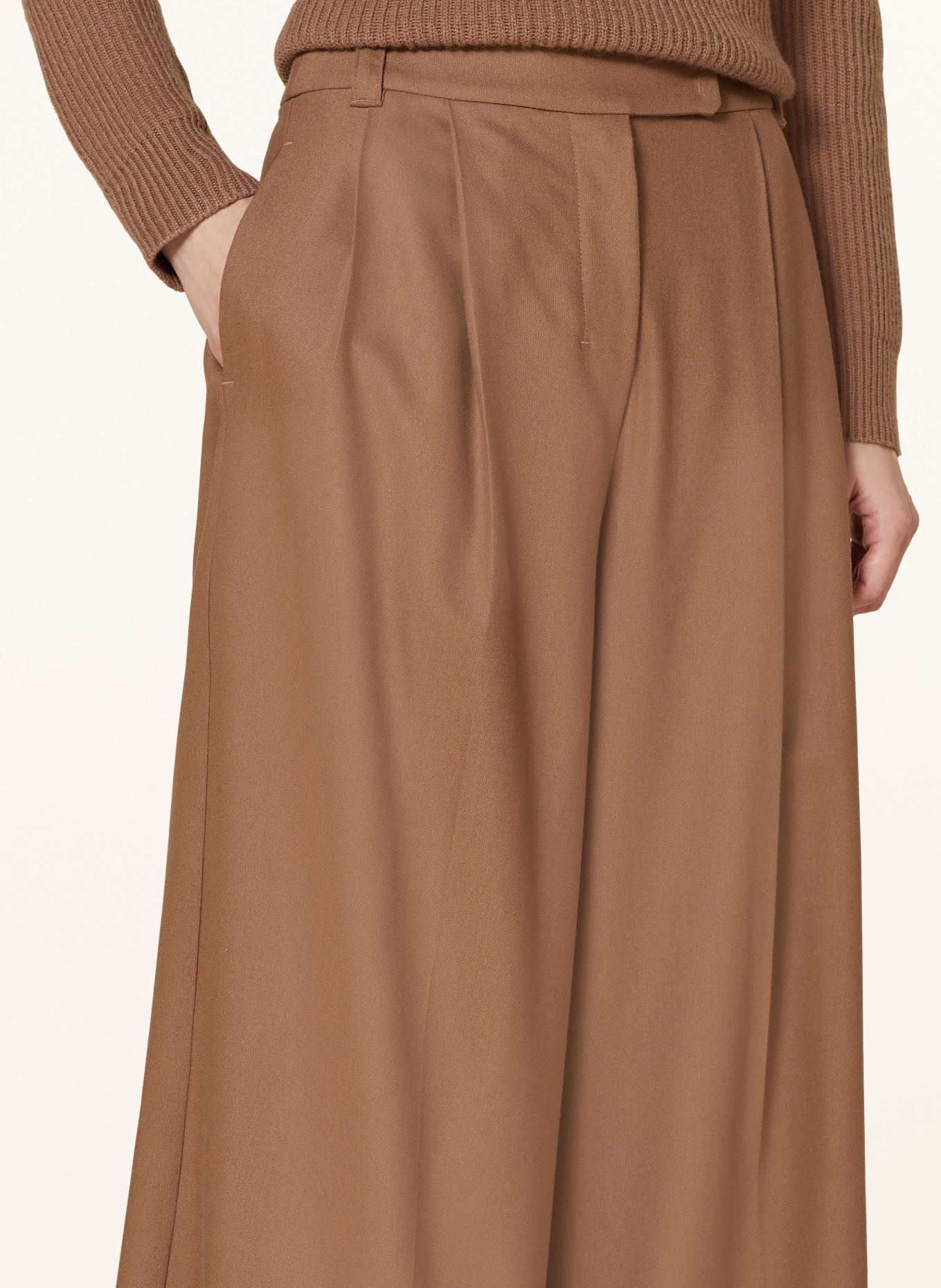 S Max Mara Wide leg trousers CARMEN, Color: CAMEL (Image 5)