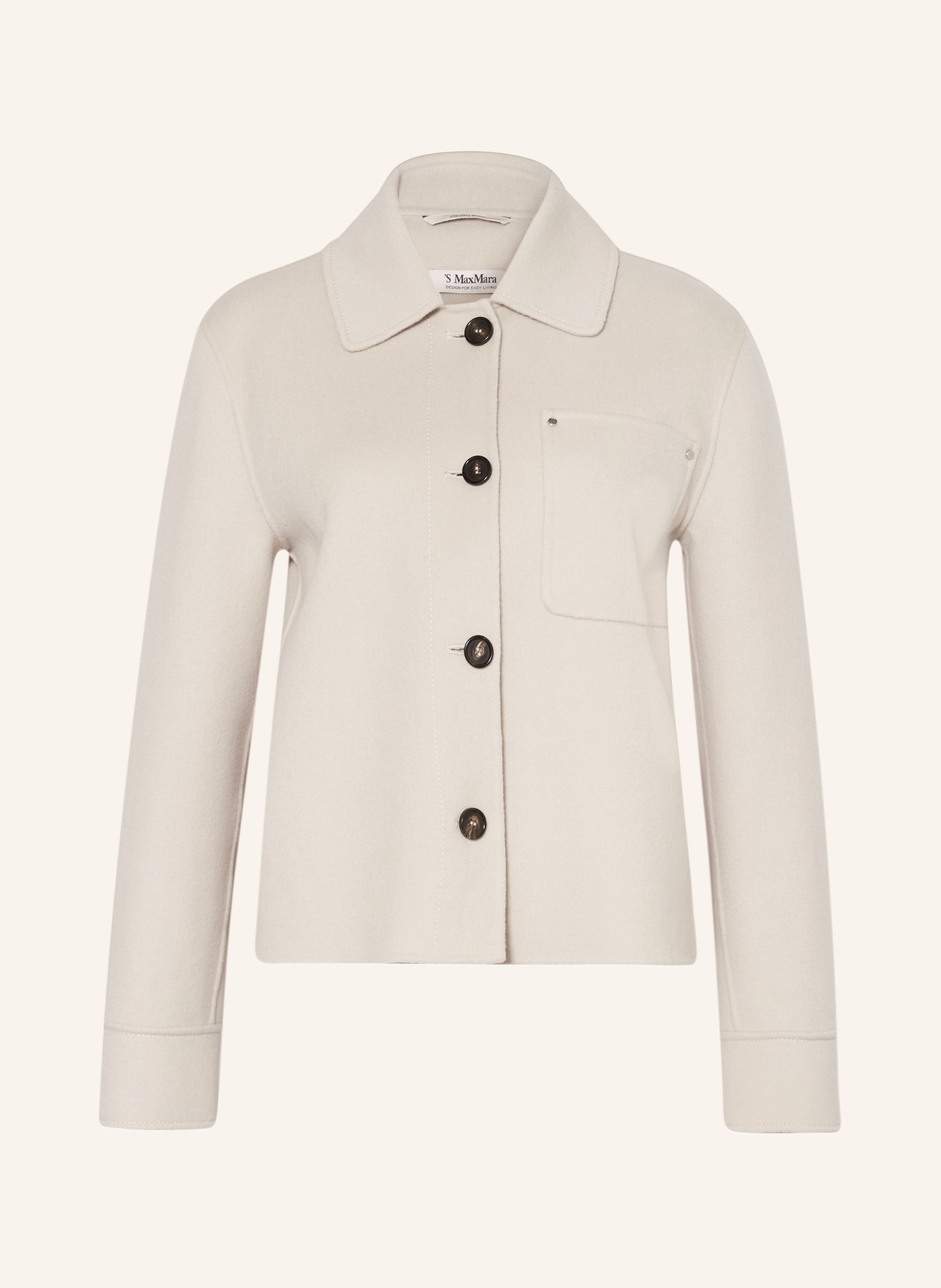 S Max Mara Boxy jacket WOLF